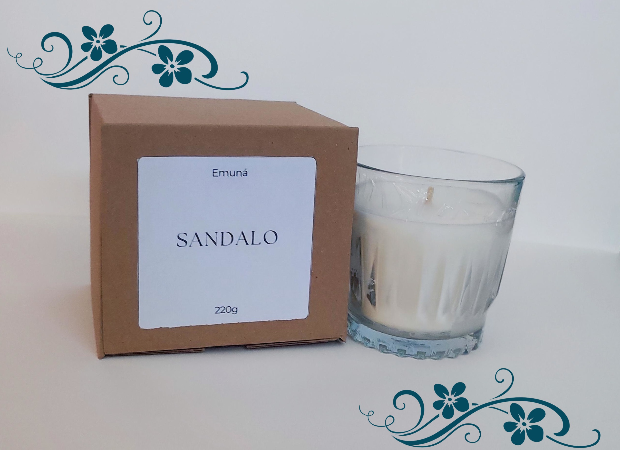 Vela Aromática de Sándalo 