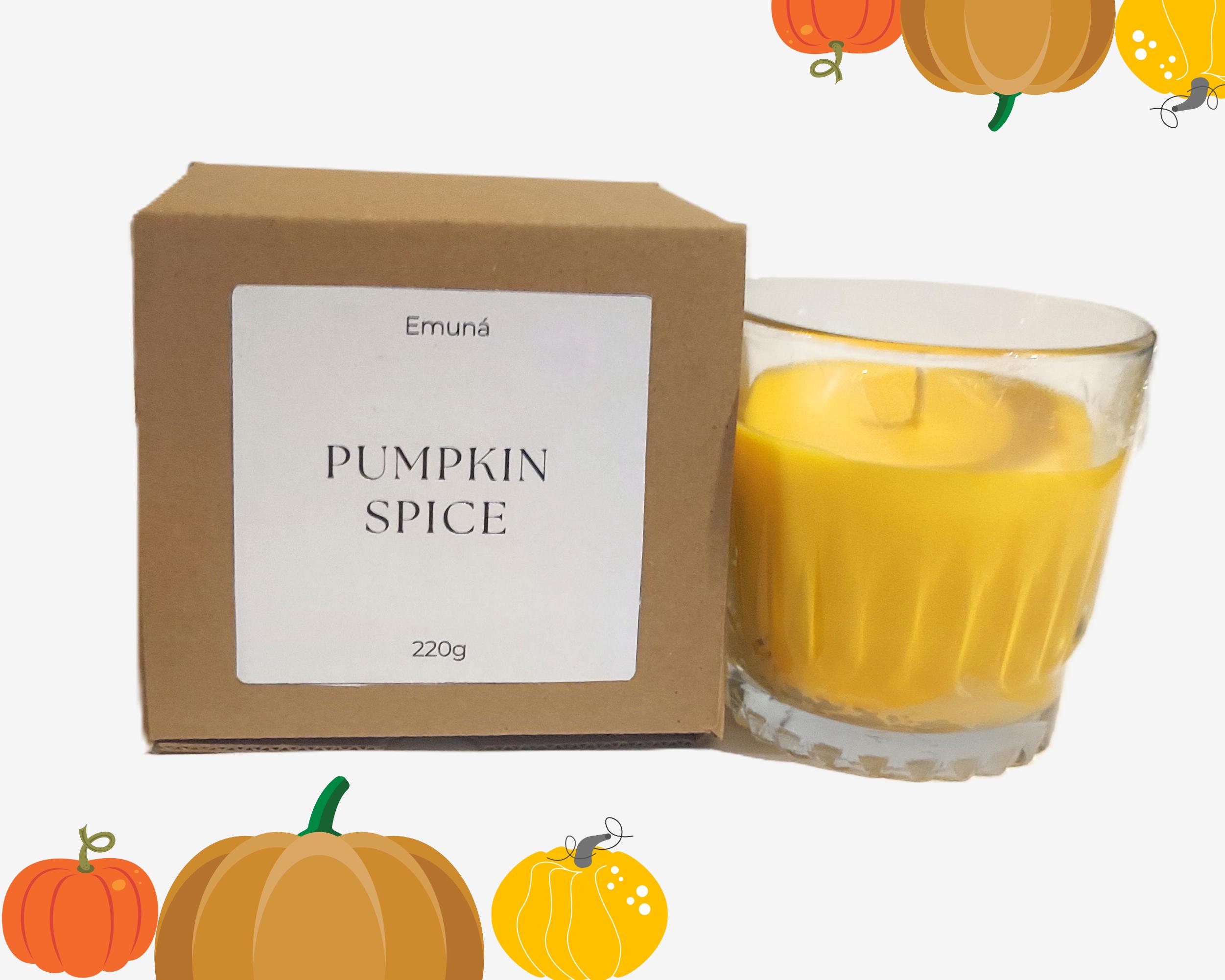 Vela Aromática de Pumpkin Spice