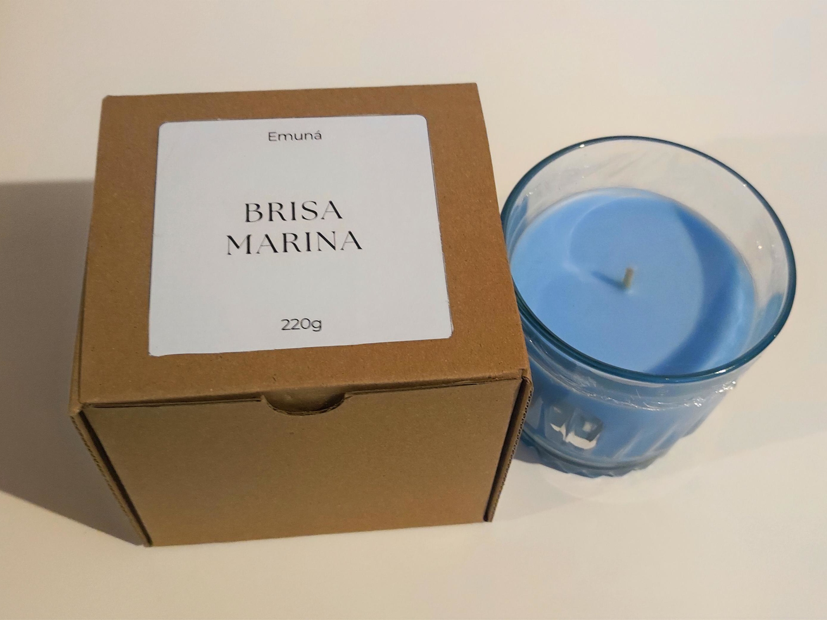 Vela Aromática de Brisa Marina 
