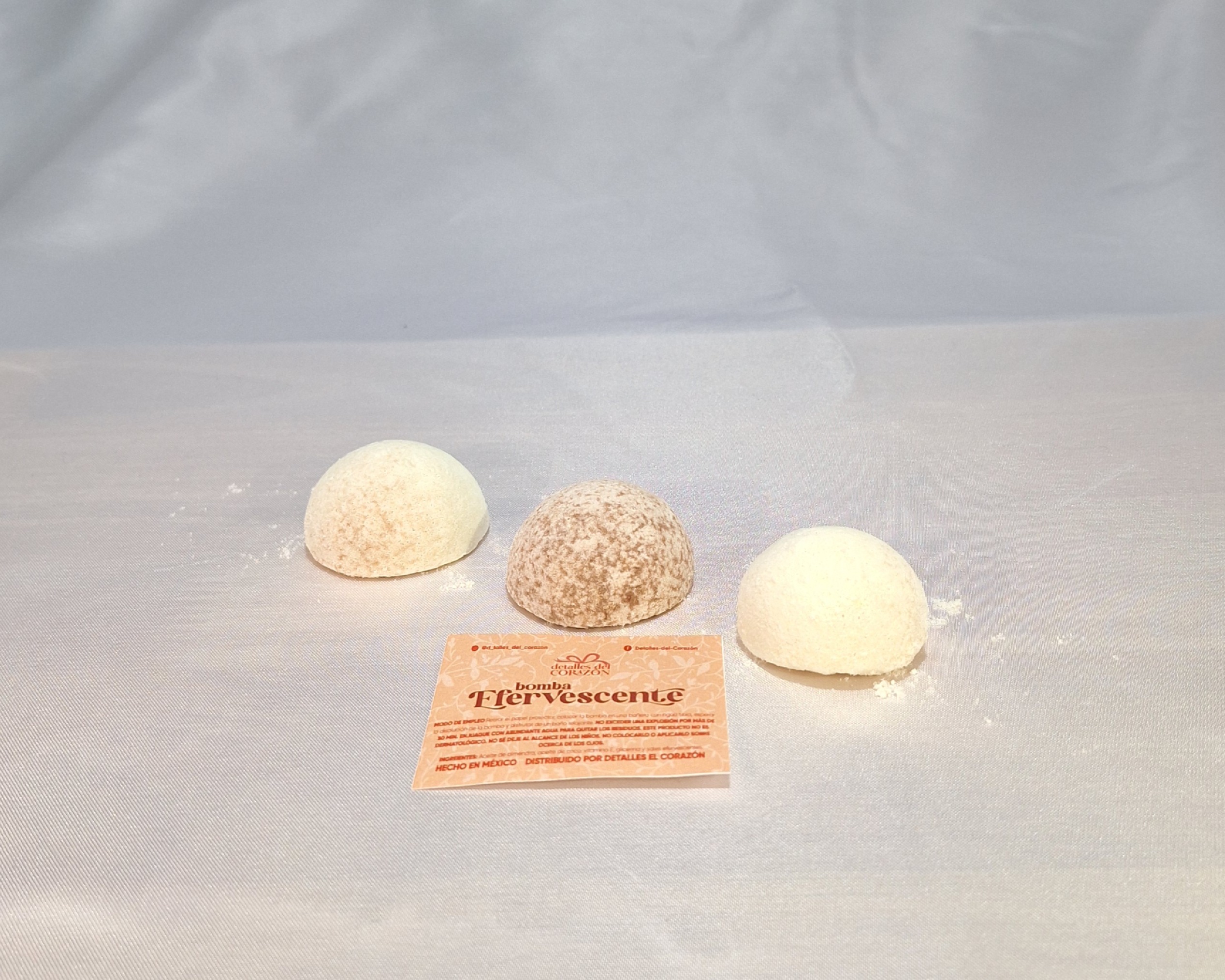 Bombas Efervescentes de baño