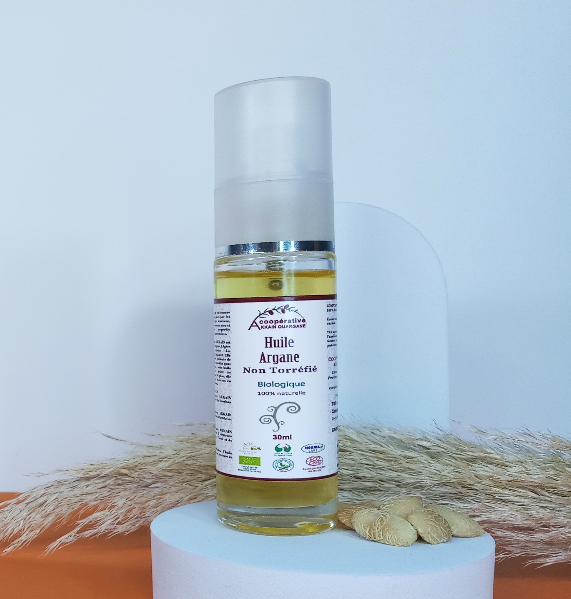 Huile d'argane cosmétique