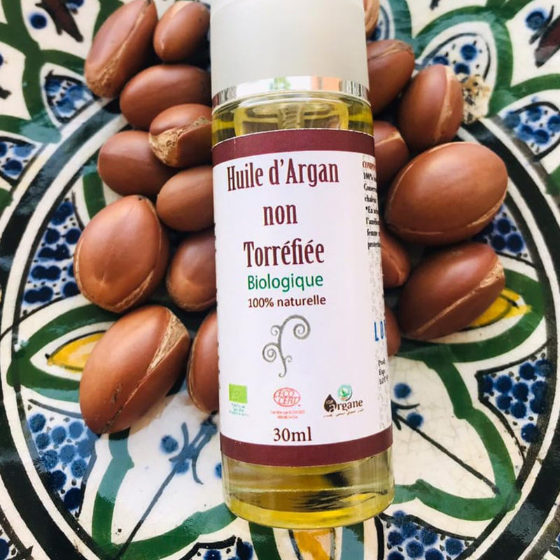 Huile d'argane cosmétique