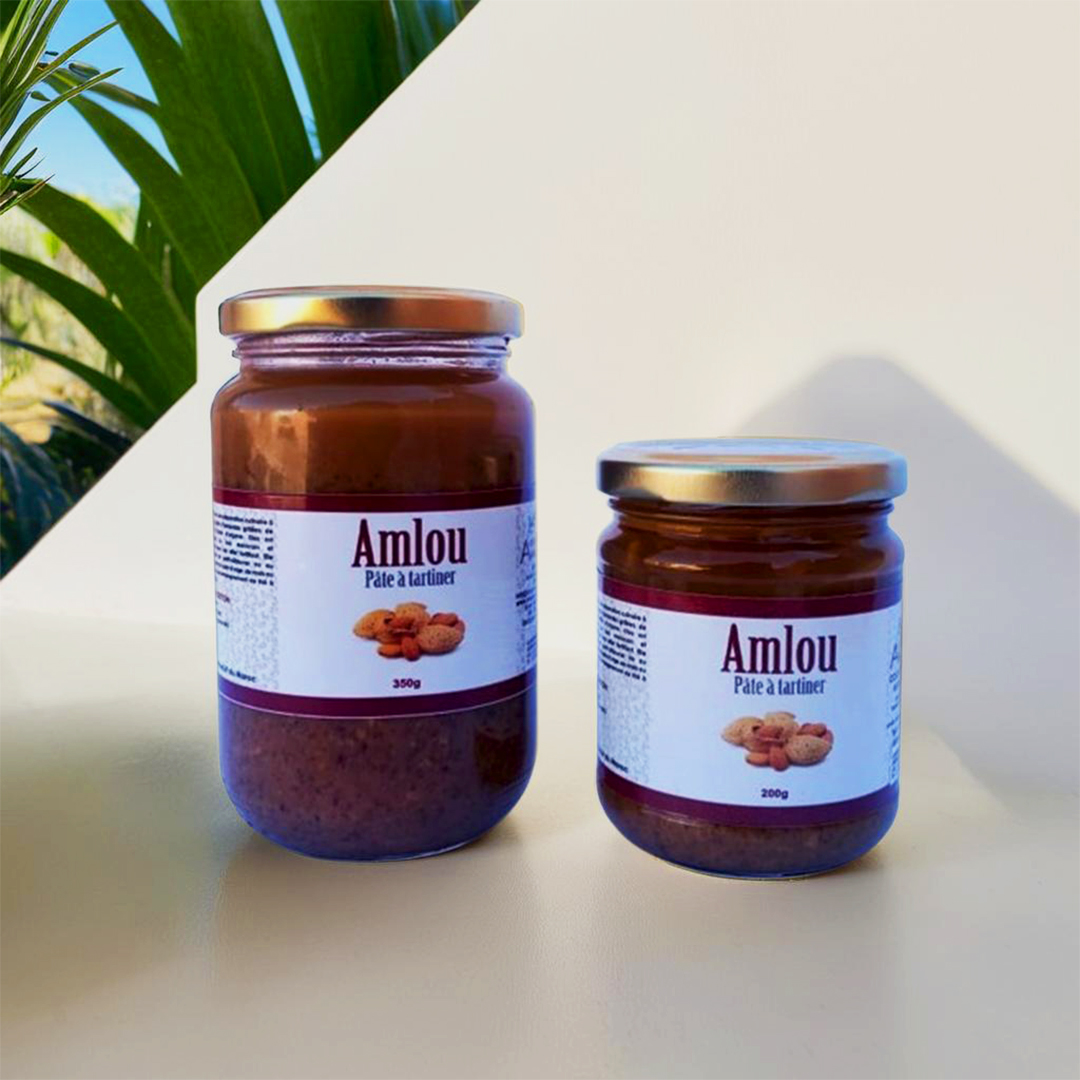 Amlou bio aux amandes miel et l'huile d'argan
