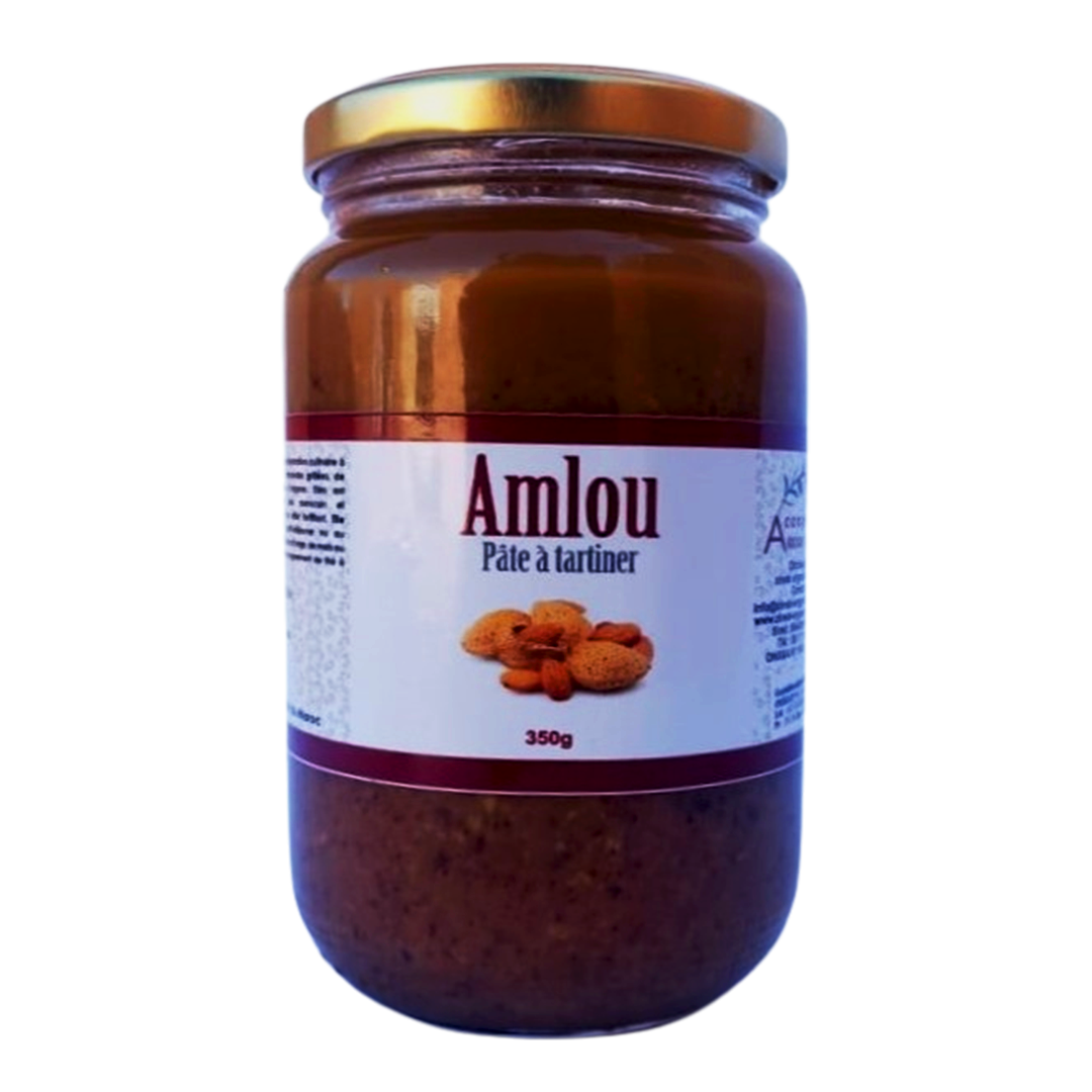 Amlou bio aux amandes miel et l'huile d'argan