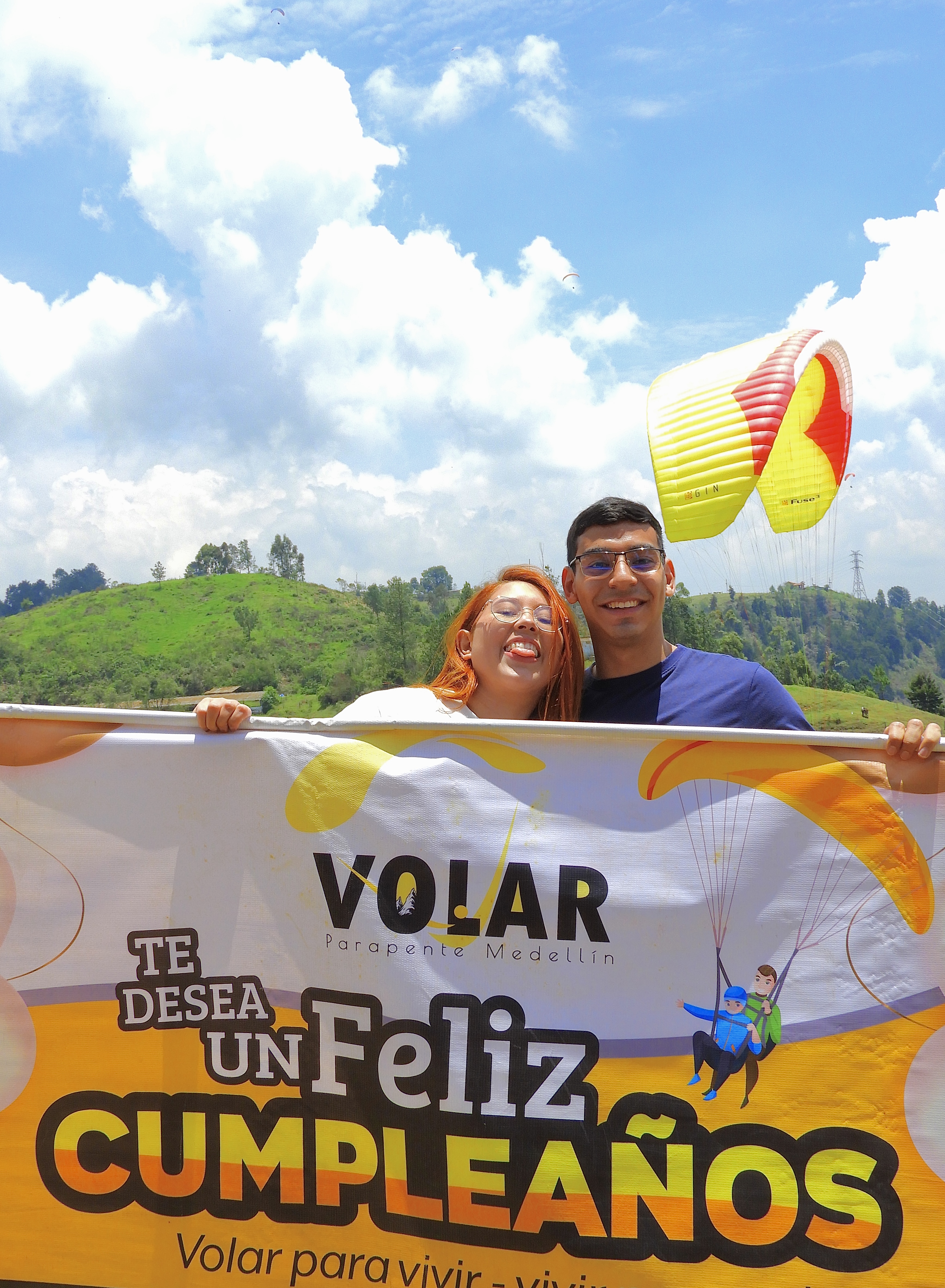 Celebra tù cumpleaños por las alturas