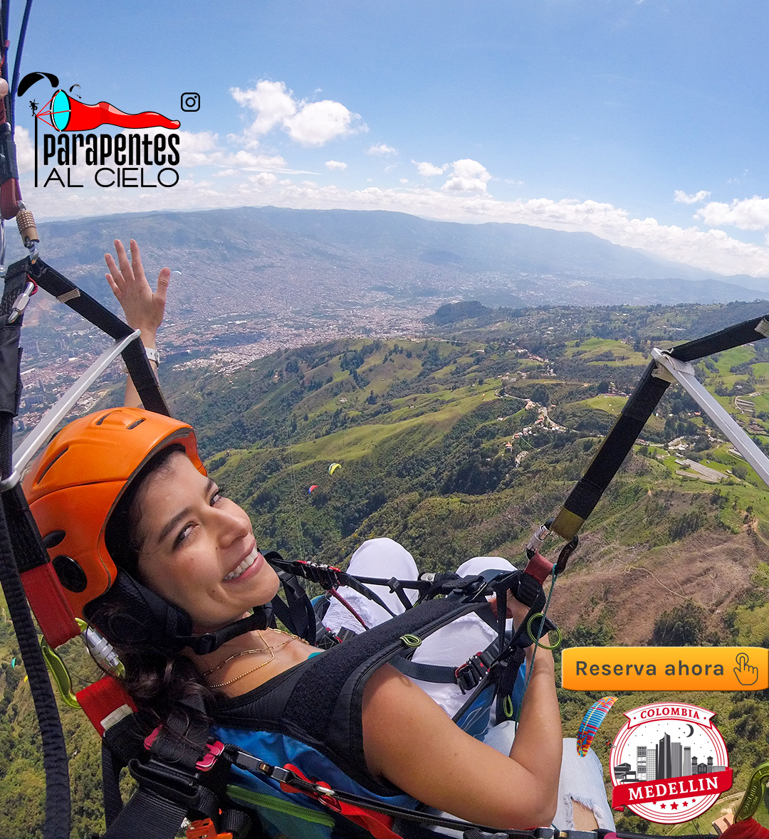 Vuelo en Parapente +15