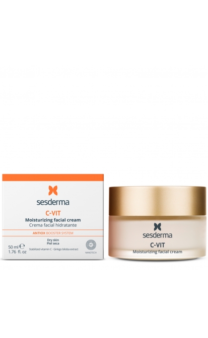 SESDERMA C-VIT SKAISTINANTIS DRĖKINAMASIS VEIDO KREMAS, 50 ml