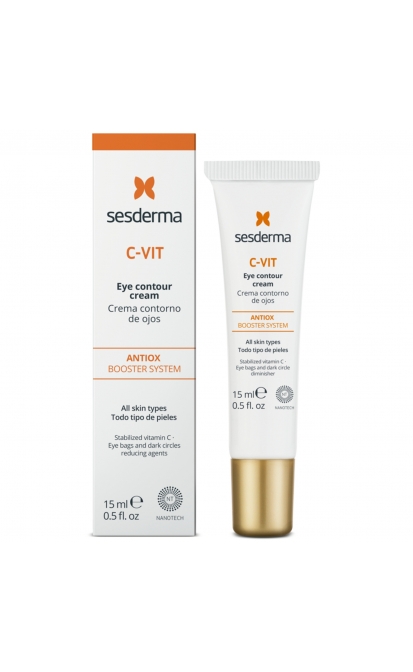 SESDERMA C-VIT SKAISTINANTIS PAAKIŲ KONTŪRO KREMAS, 15 ml
