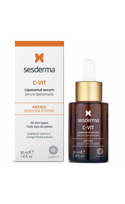SESDERMA C-VIT SKAISTINANTIS LIPOSOMINIS SERUMAS, 30 ml