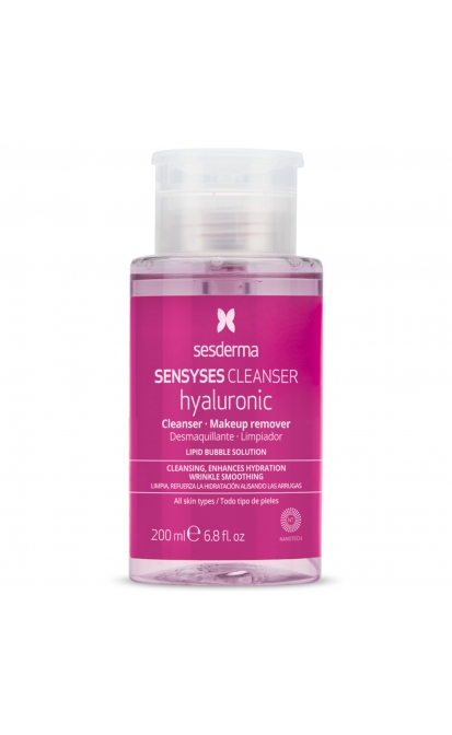 SESDERMA SENSYSES HYALURONIC DRĖKINANTIS LIPOSOMINIS VALIKLIS, 200 ml