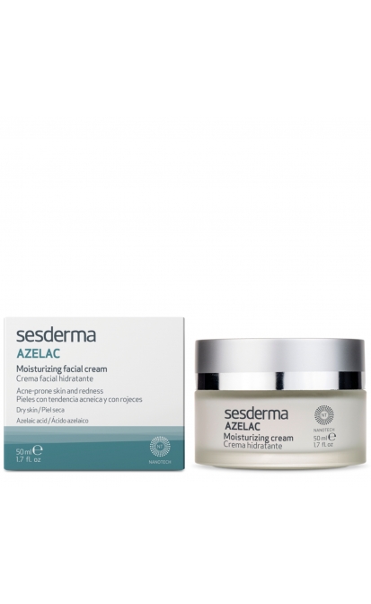 SESDERMA AZELAC RAUDONĮ MAŽINANTIS VEIDO KREMAS, 50 ml