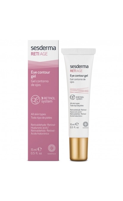 SESDERMA RETI-AGE JAUNINANTIS PAAKIŲ GELIS, 15 ml
