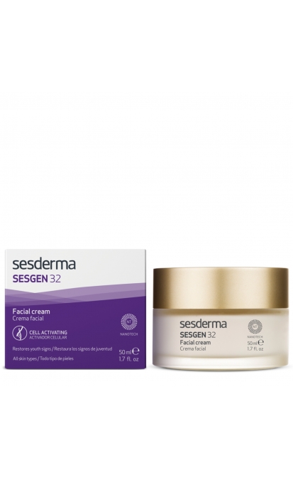 SESDERMA SESGEN 32 LĄSTELES APSAUGANTIS VEIDO KREMAS, 50 ml