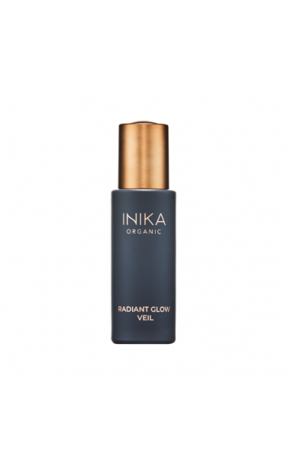 INIKA ORGANIC RADIANT GLOW VEIL ŠVYTĖJIMO SUTEIKIANTI PRIEMONĖ, 30 ml