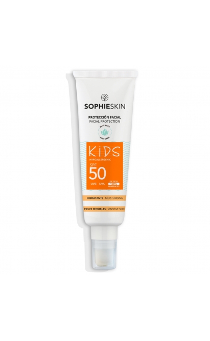 SOPHIE SKIN APSAUGINIS VEIDO KREMAS NUO SAULĖS VAIKAMS SPF50, 50 ML