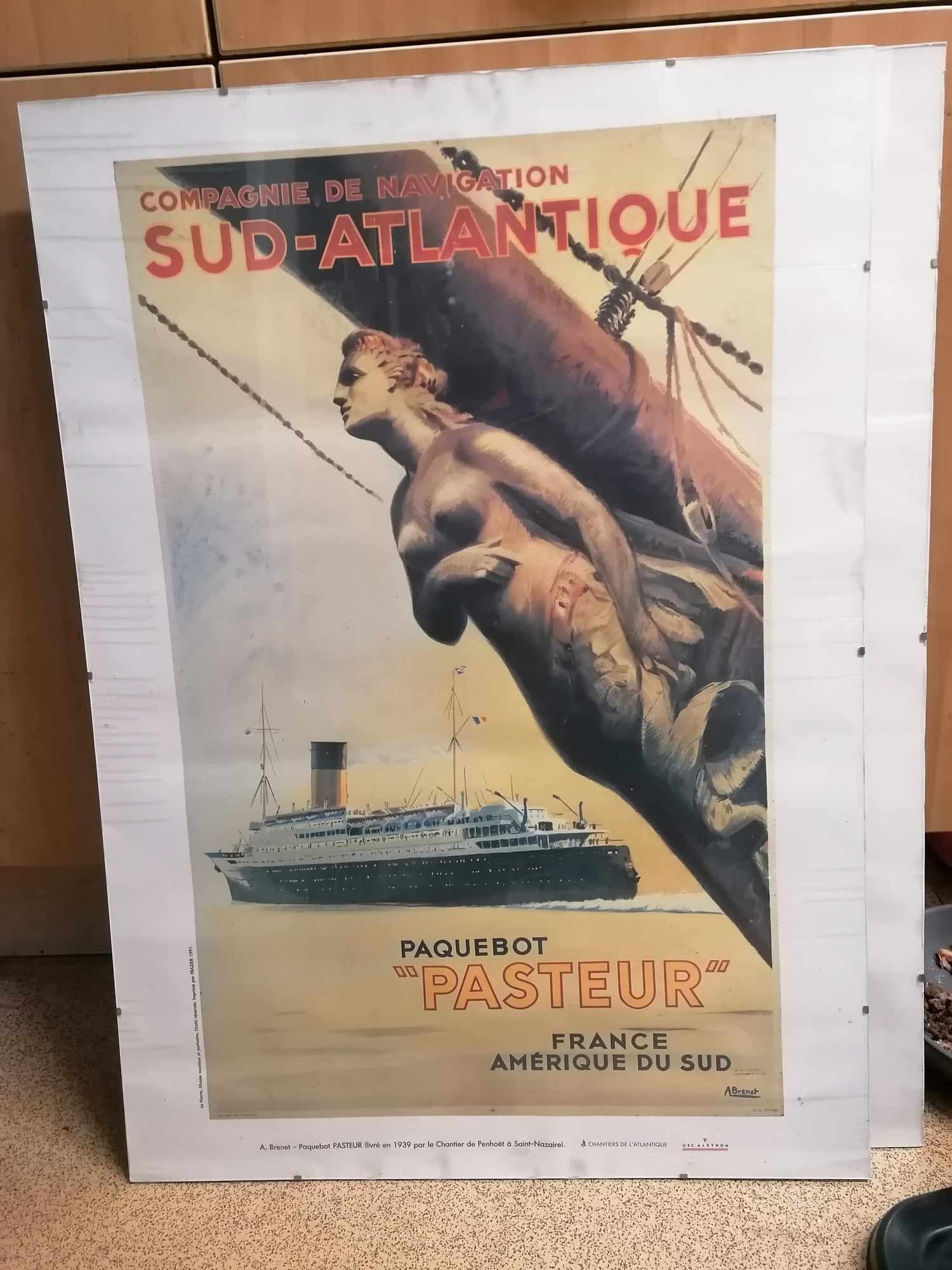 SUD ATLANTIQUE 1991 POSTER