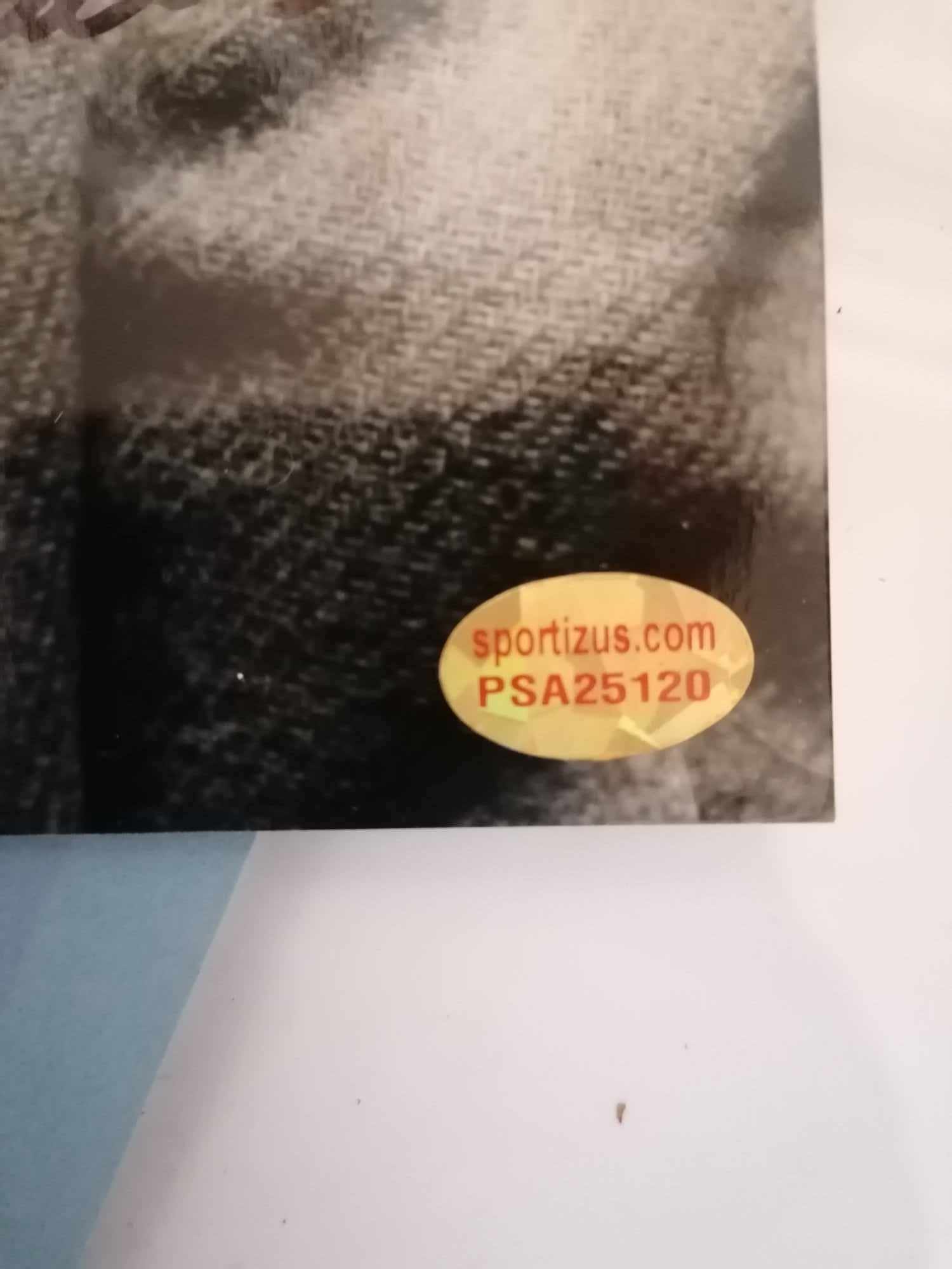 Signed and verified Lauren Bacall photograph