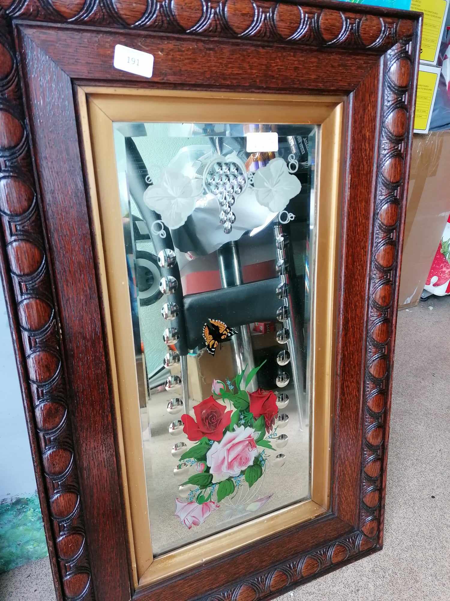 Pair of Gyspy style mirrors from the 1950s in excellent condition