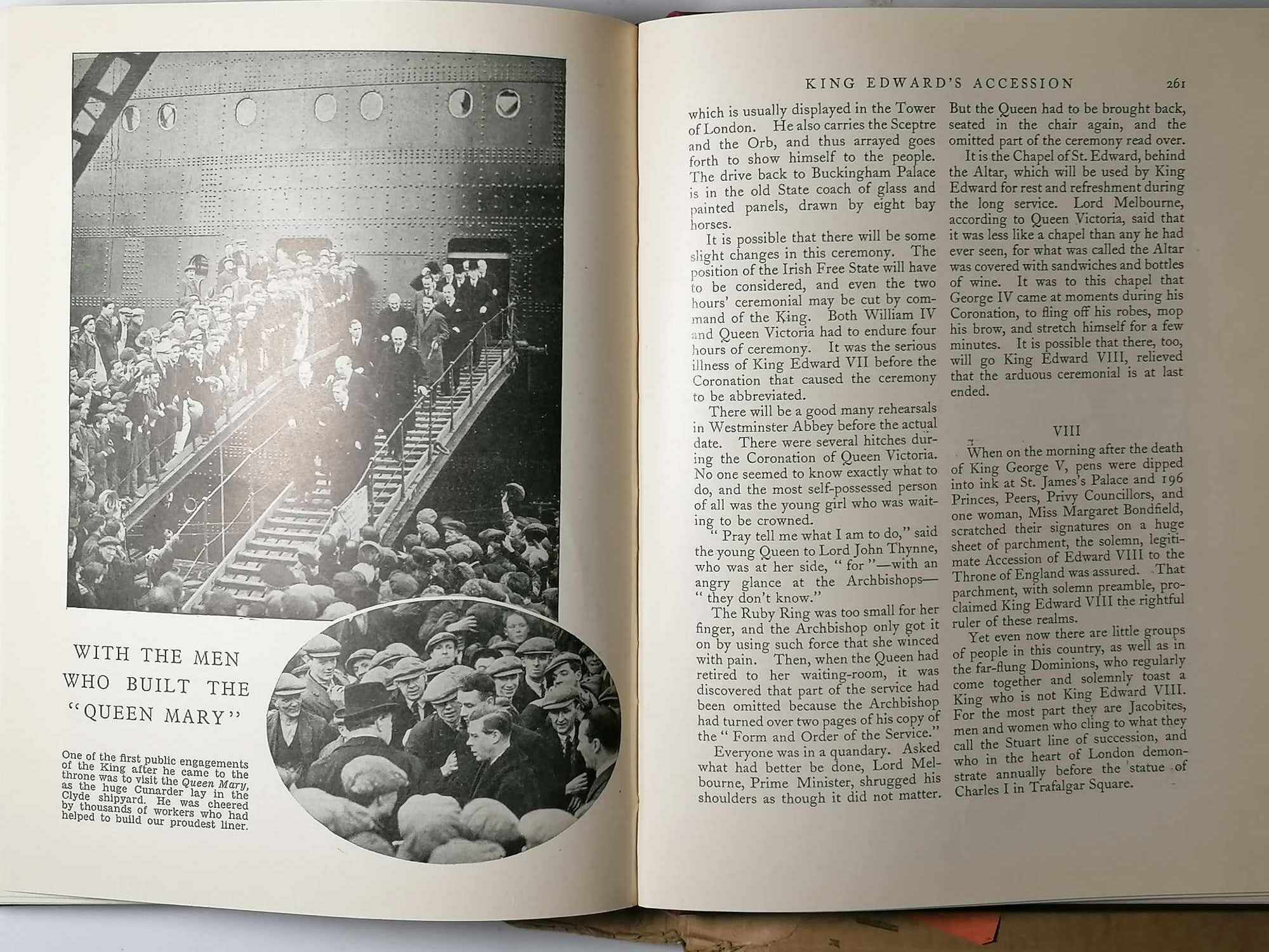 Book the life of King Edward the Eighth great condition 