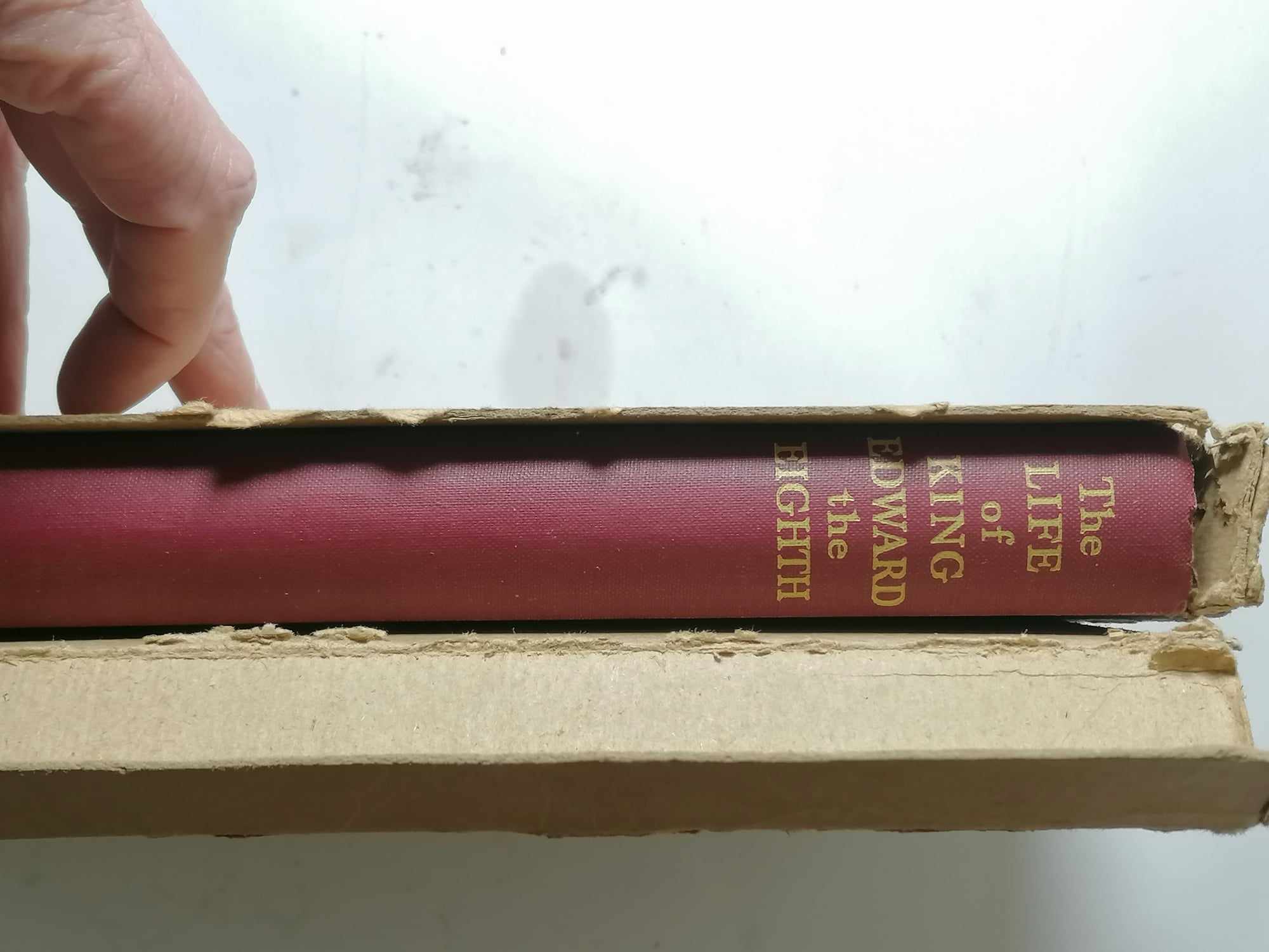 Book the life of King Edward the Eighth great condition 