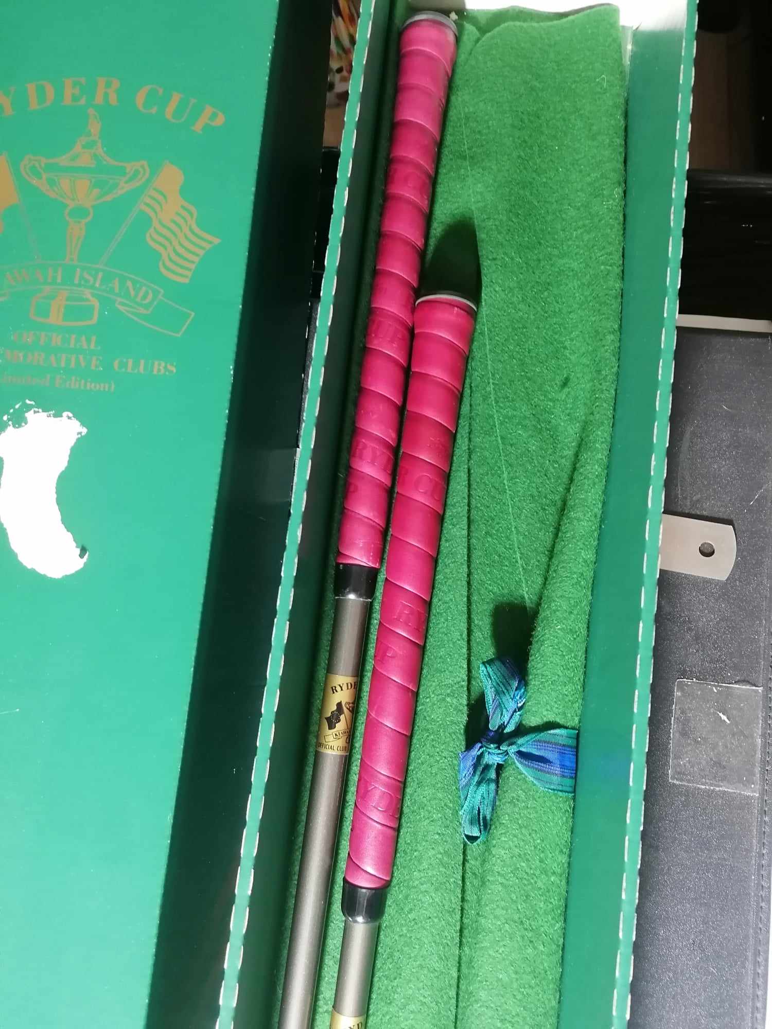  Ryder Cup 1991 driver and sand wedge first ever made with Aircraft grade shafts