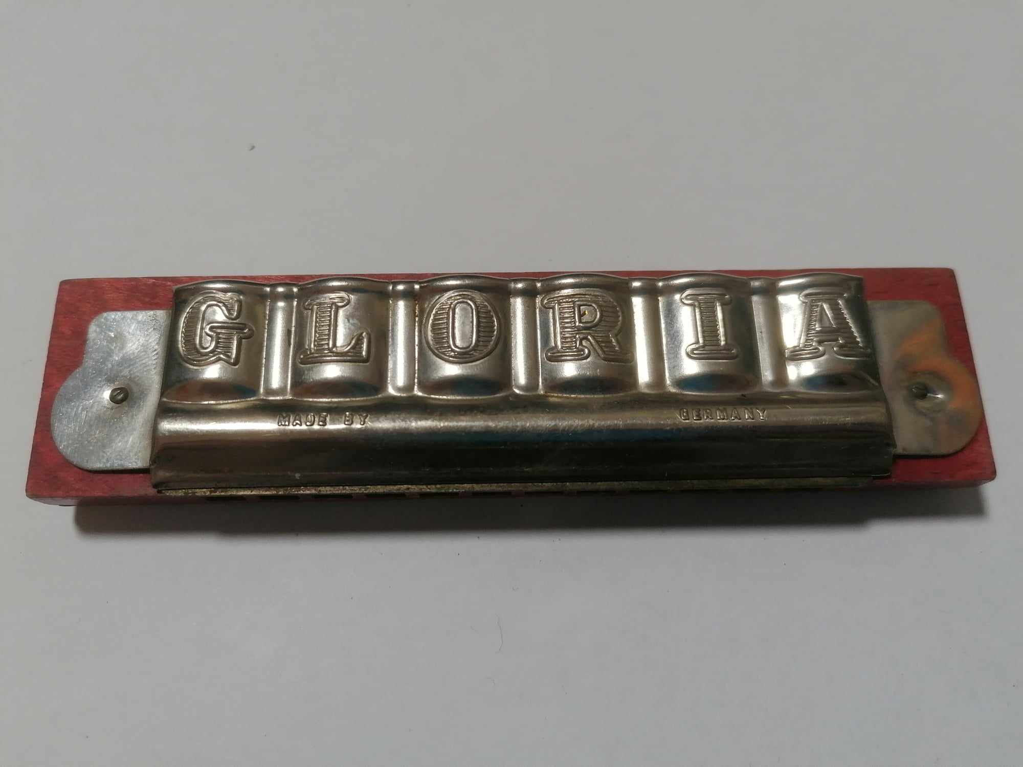 1 of 2 1940s 50s Vintage Gloria childrens harmonica by CH WEISS?