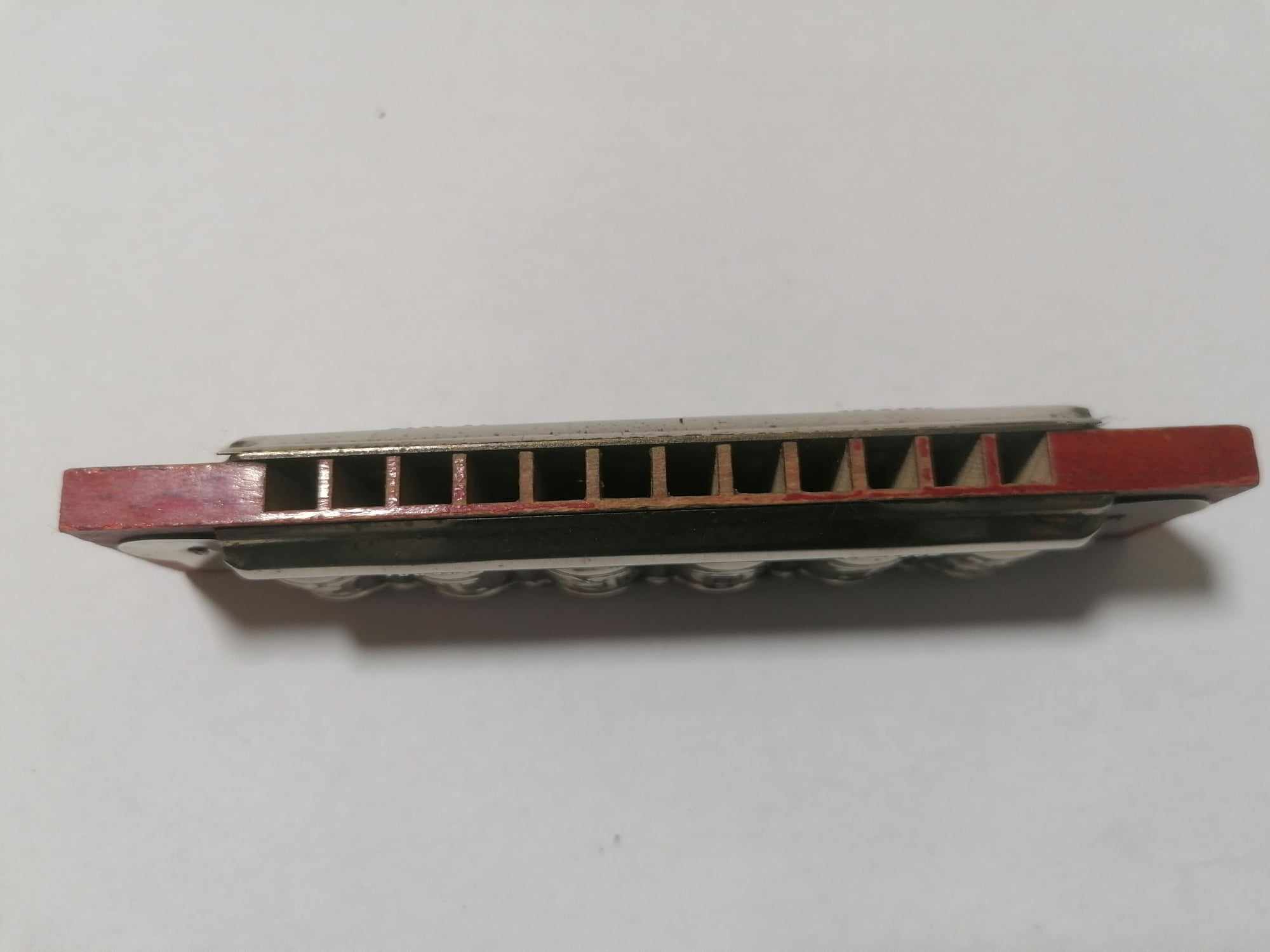2 of 2 1940s 50s Vintage Gloria childrens harmonica by CH WEISS?
