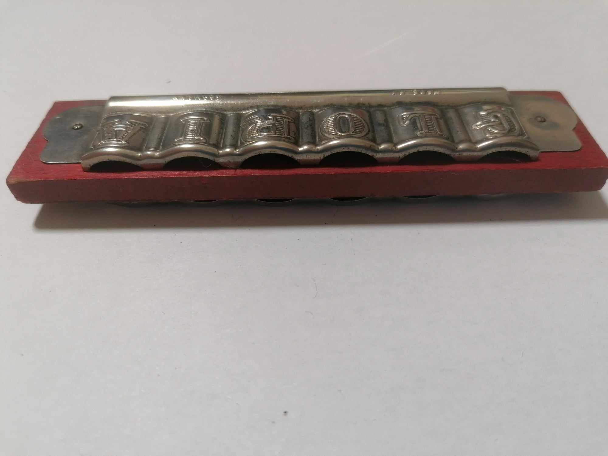 2 of 2 1940s 50s Vintage Gloria childrens harmonica by CH WEISS?