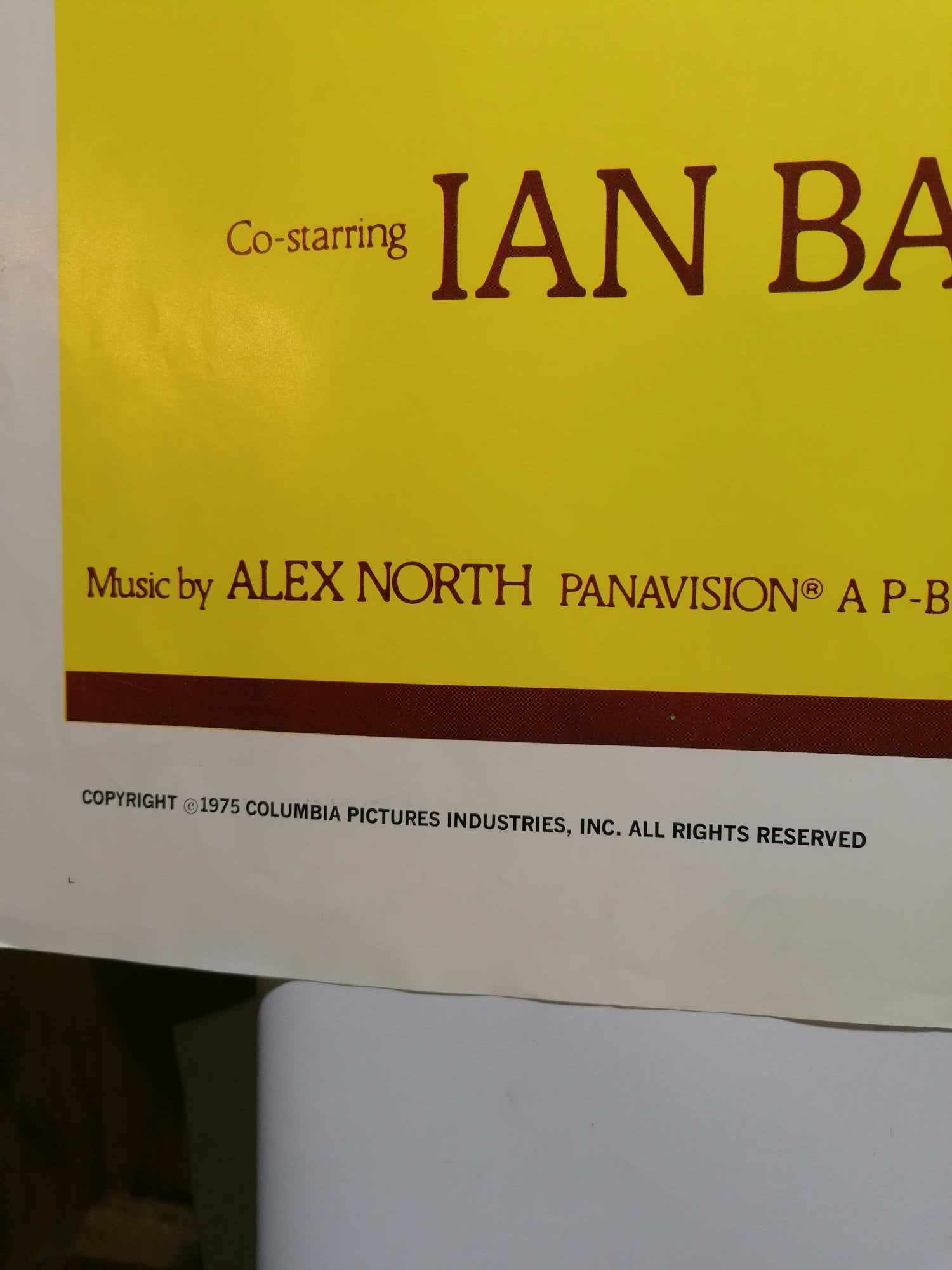 1975 Genuine one sheet poster Bite the Bullet Gene Hackman 69x102cm