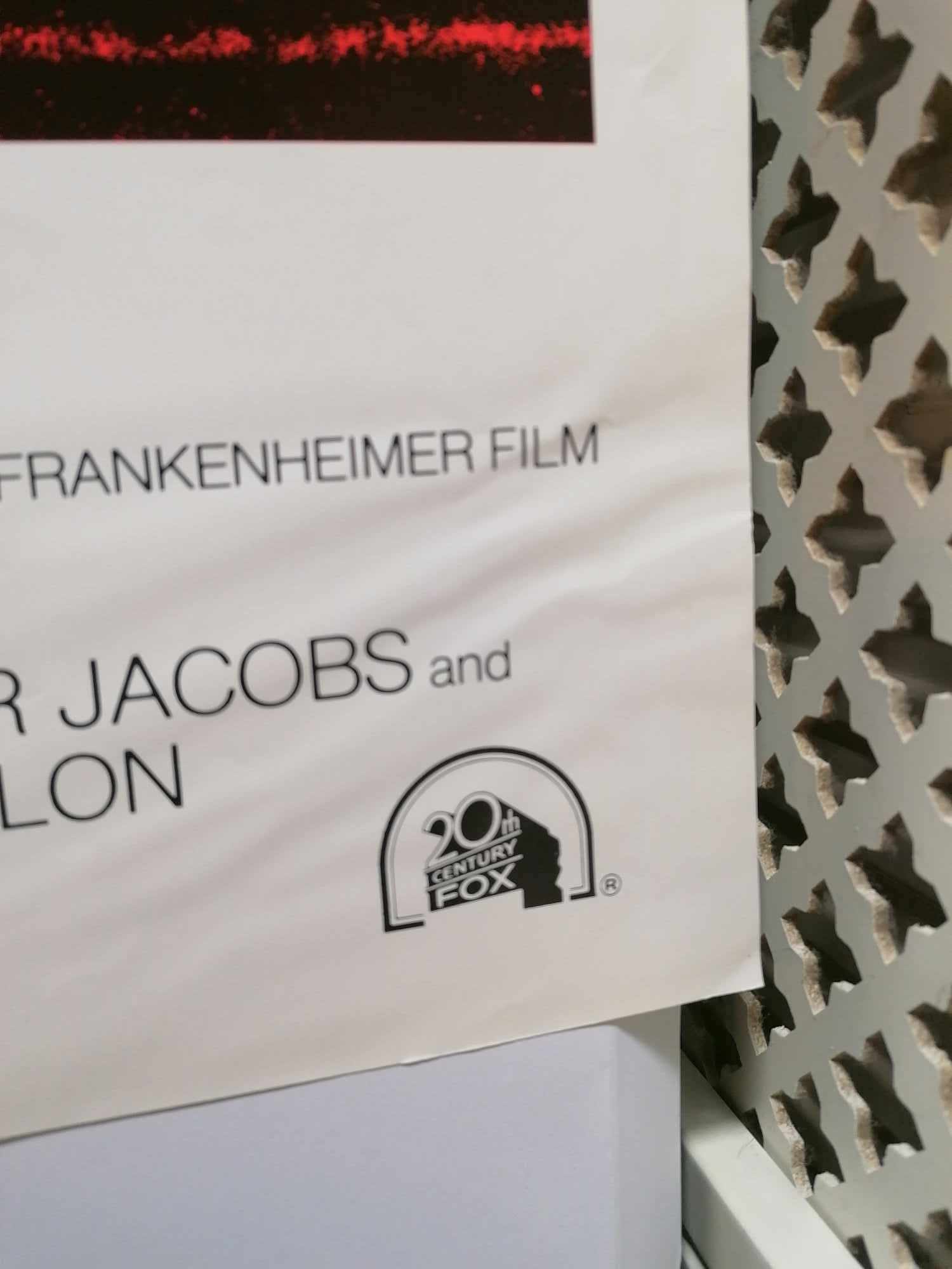 1971 Genuine One Sheet Cinema poster The French Connection 2 Gene Hackman Roy Schneider