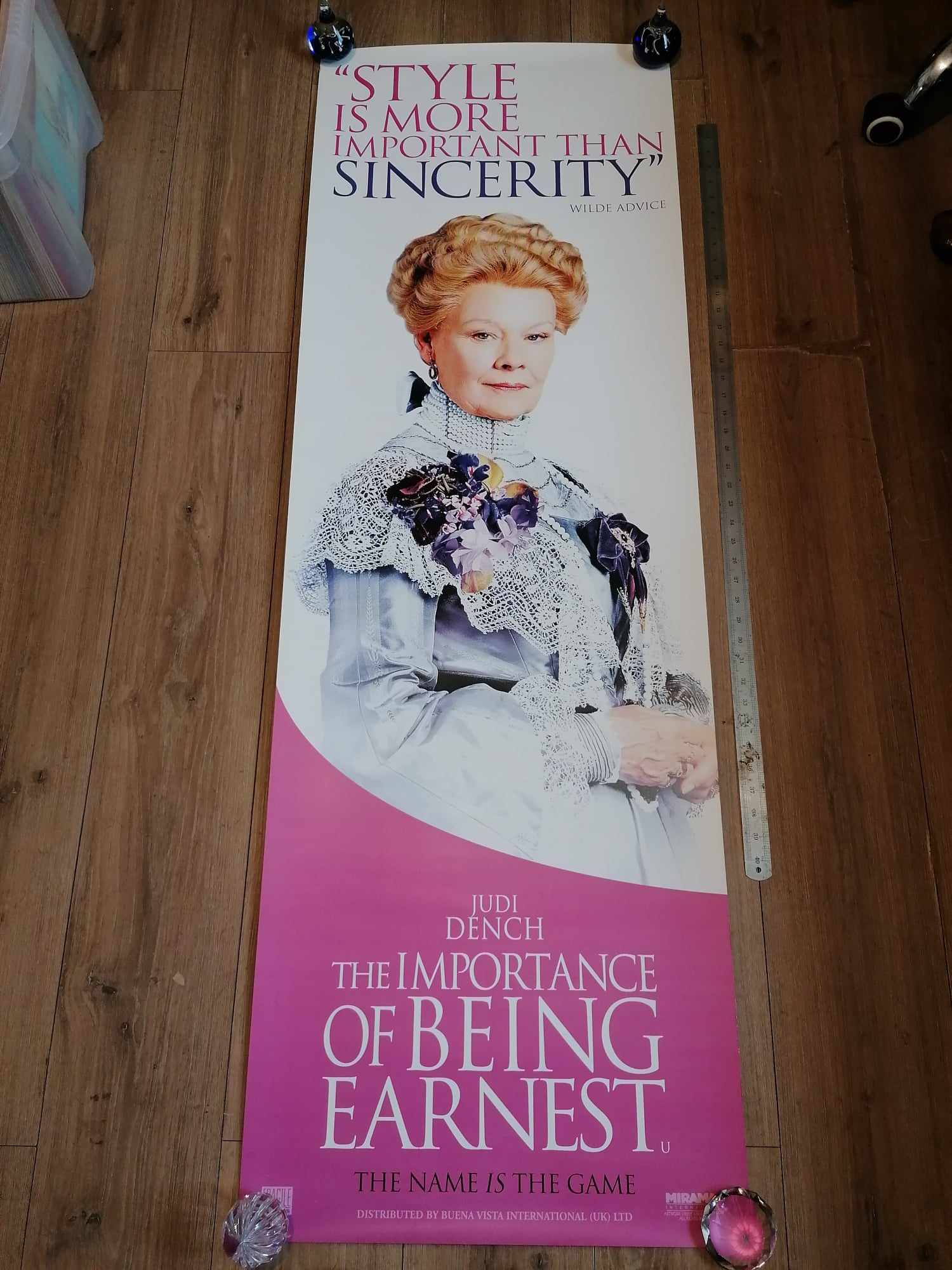 2001 Genuine The Importance of Being Earnest Colin Firth Judie Dench 3x Posters 