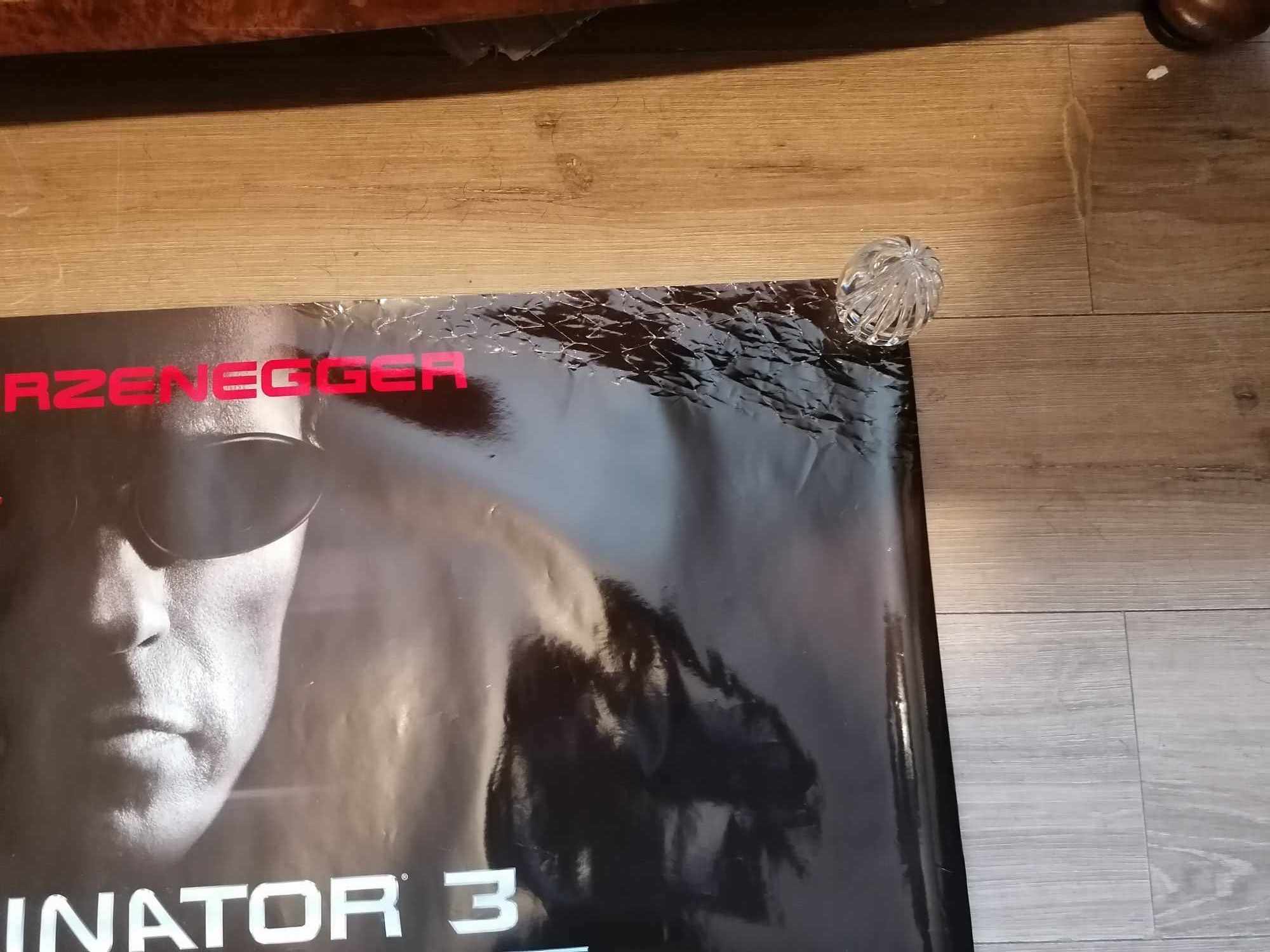 2003 Genuine One Sheet 40 x 30" Cinema Poster Terminator 3 rise of the machines