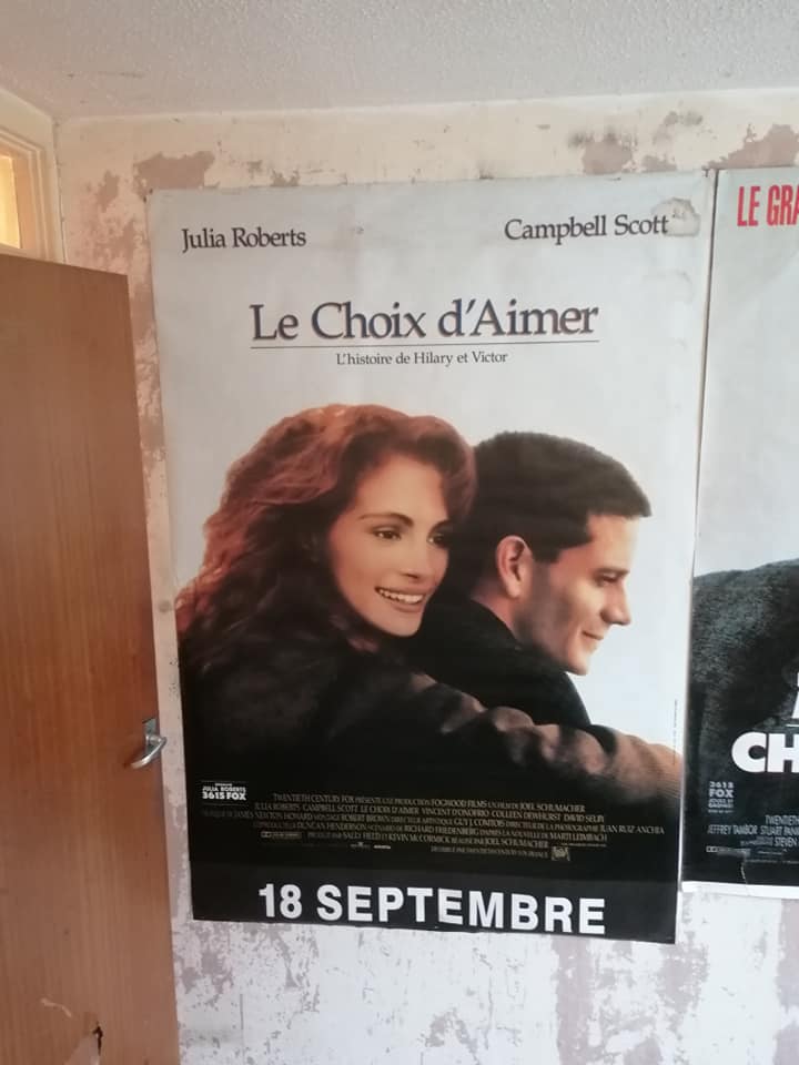 1991 Genuine Massive French Lightbox Poster Dying Young Julia roberts 