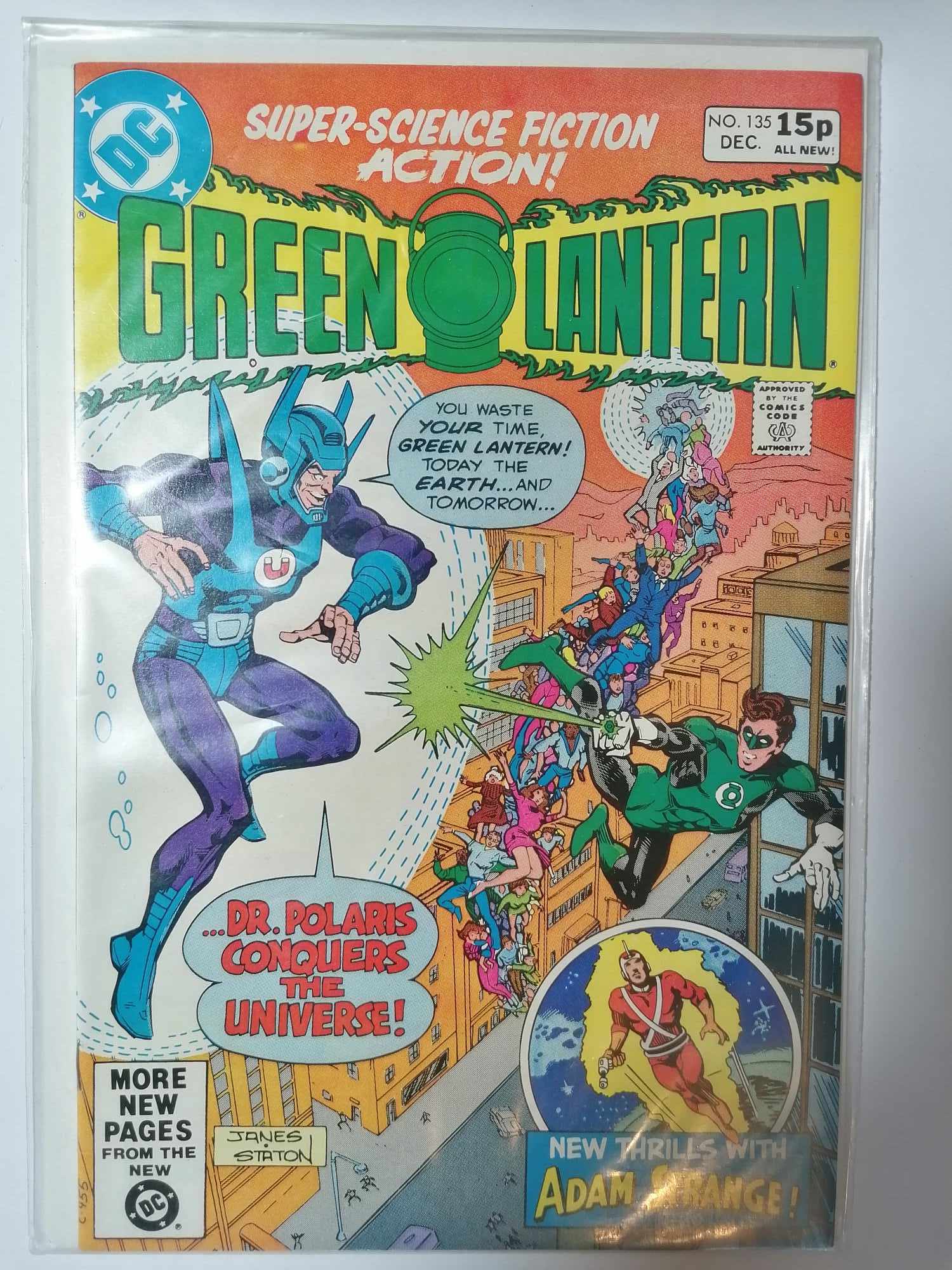 DC GREEN LANTERN  VOL 2 #135 1980 Bronze age 