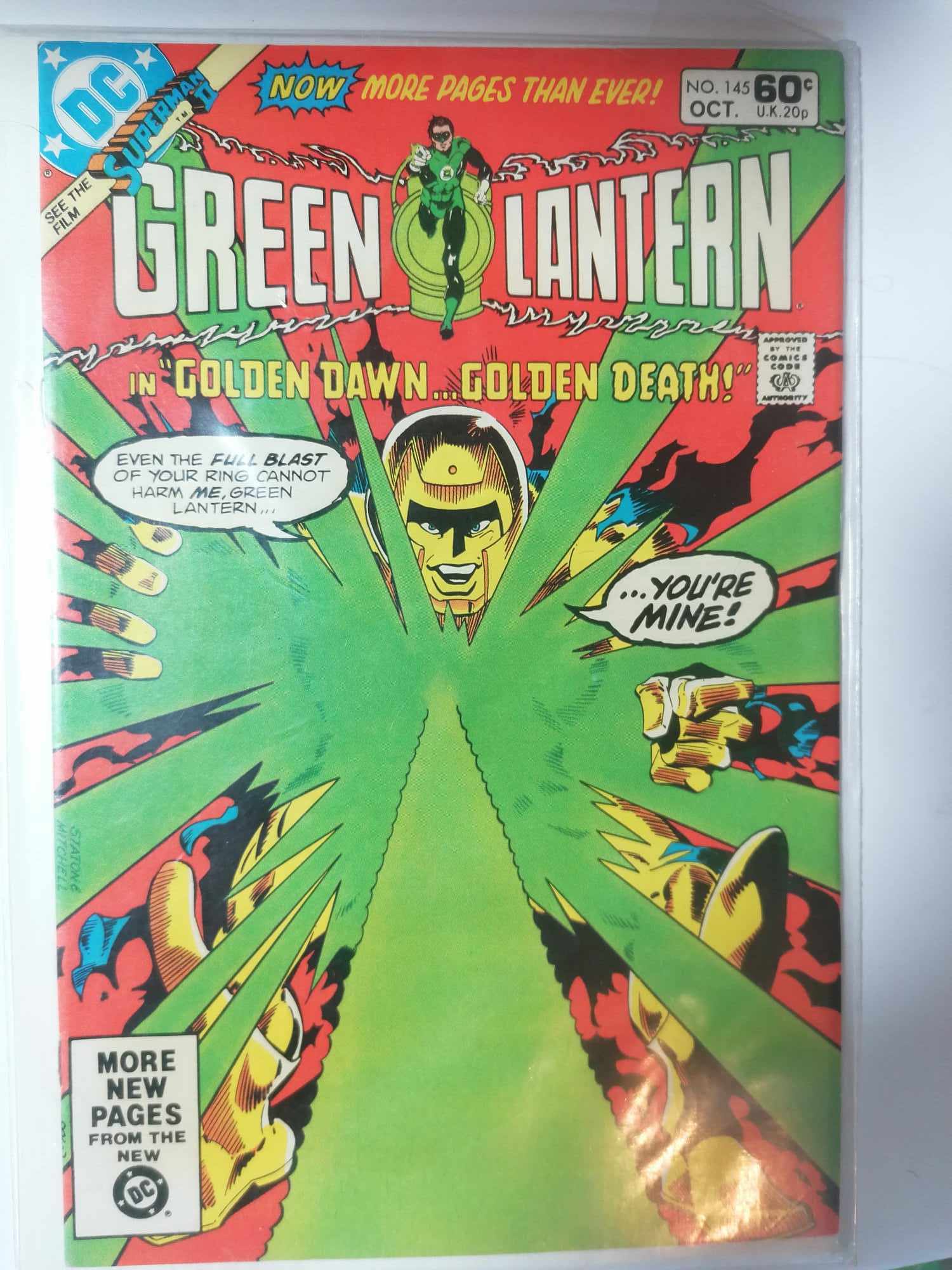 DC GREEN LANTERN #145 VOL 2 1981 BRONZE AGE 