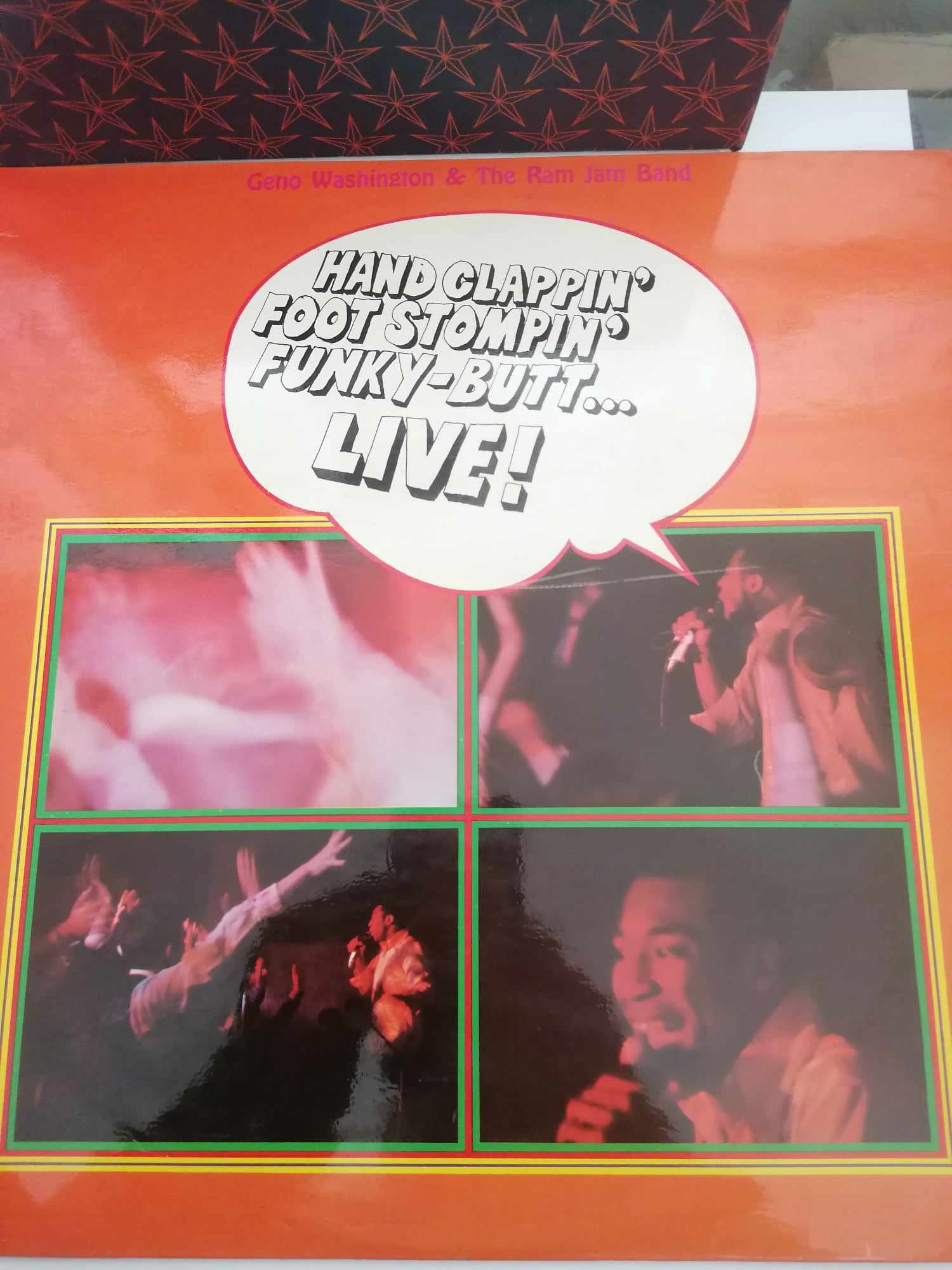 Geno Washington and the Ram Jam Band Hand Clappin' Foot Stompin' Funky-Butt NPL.38026 1966 Good Sleeve Excellent Vinyl
