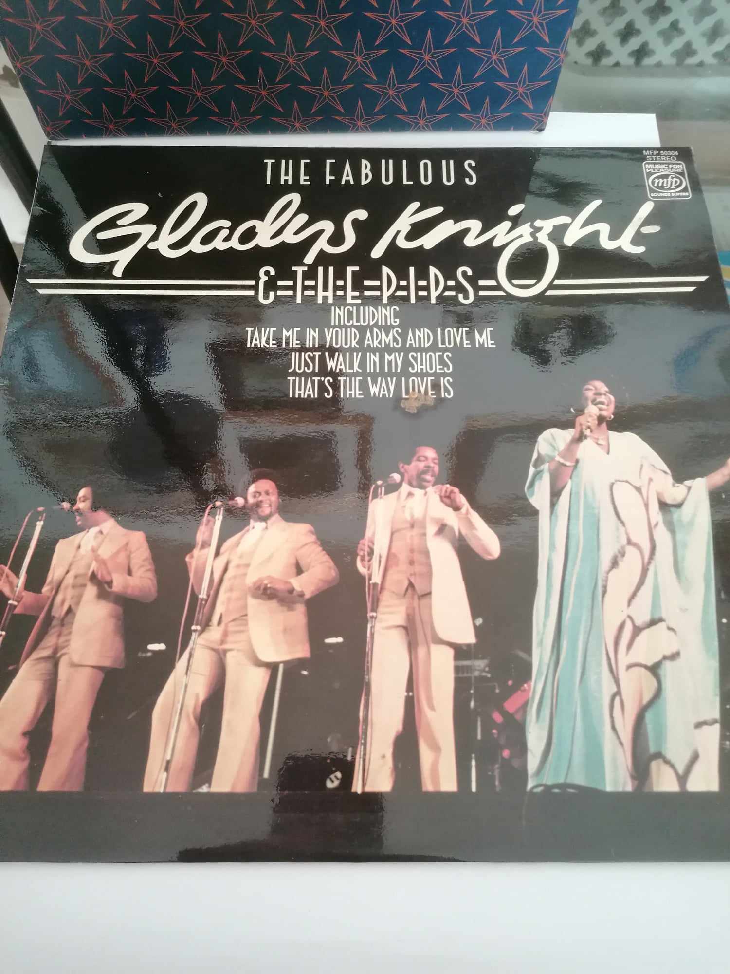 The fabulous gladys knight and the pips Good Sleeve Excellent Vinyl  MFP 50304 1976