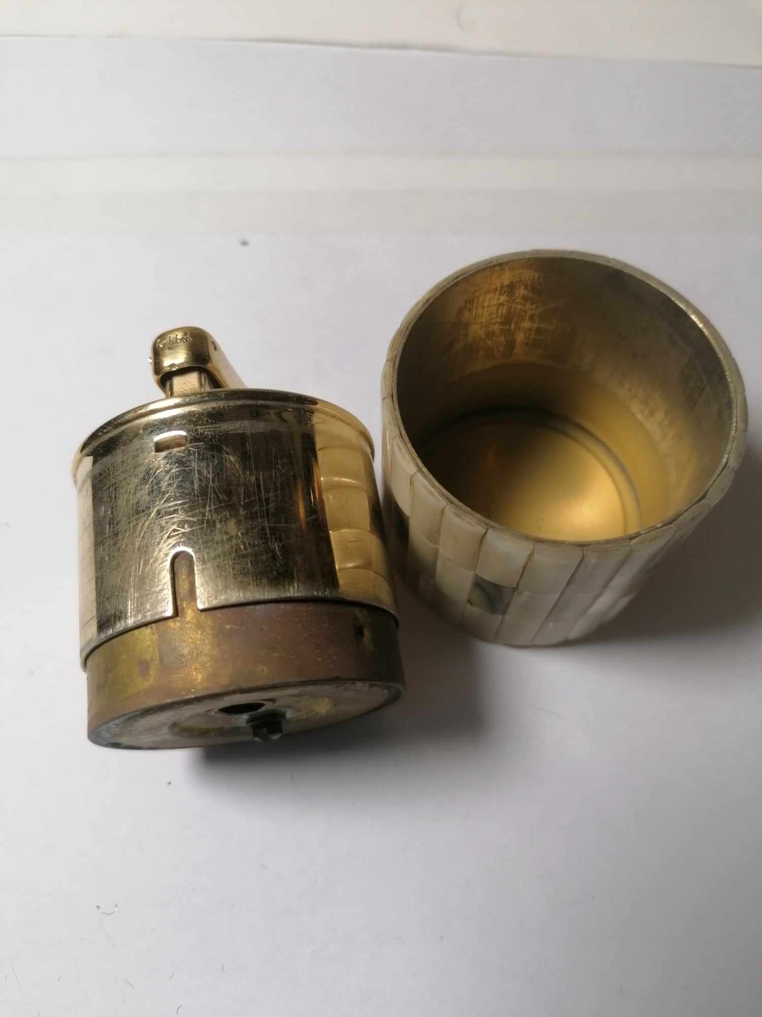 Mother of Pearl COLiBri Monopol table lighter 40s/50s Nice condition