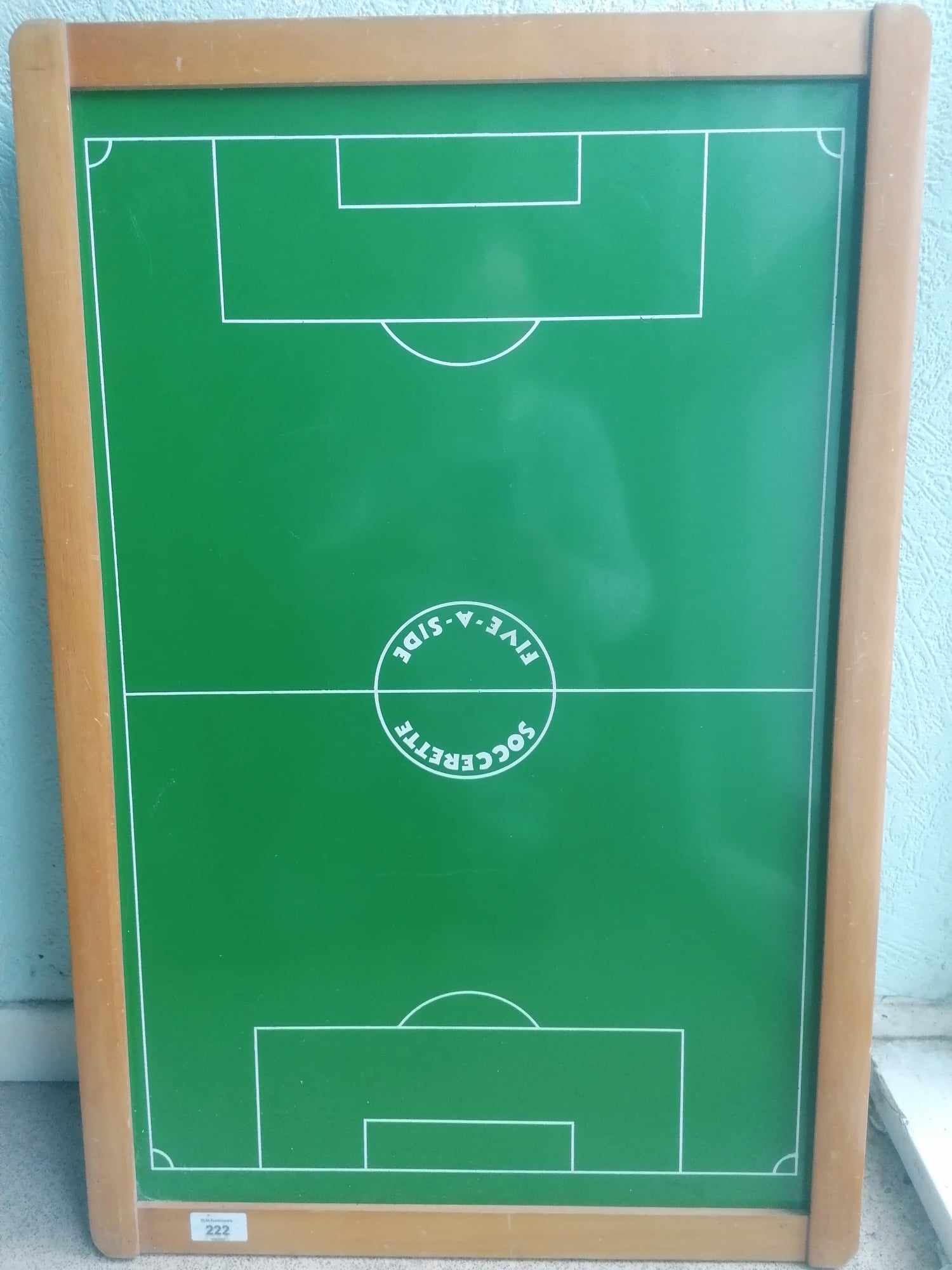 Table top 1960s Socerette magnetic football game nice condition all parts there