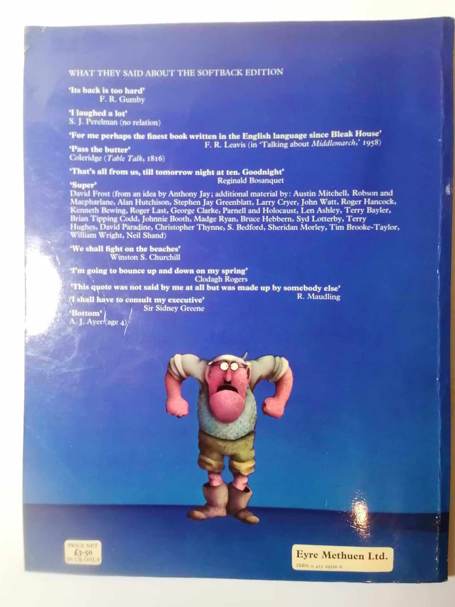 Monty Pythons Big Red Book 1981 in good condition and a great read. 