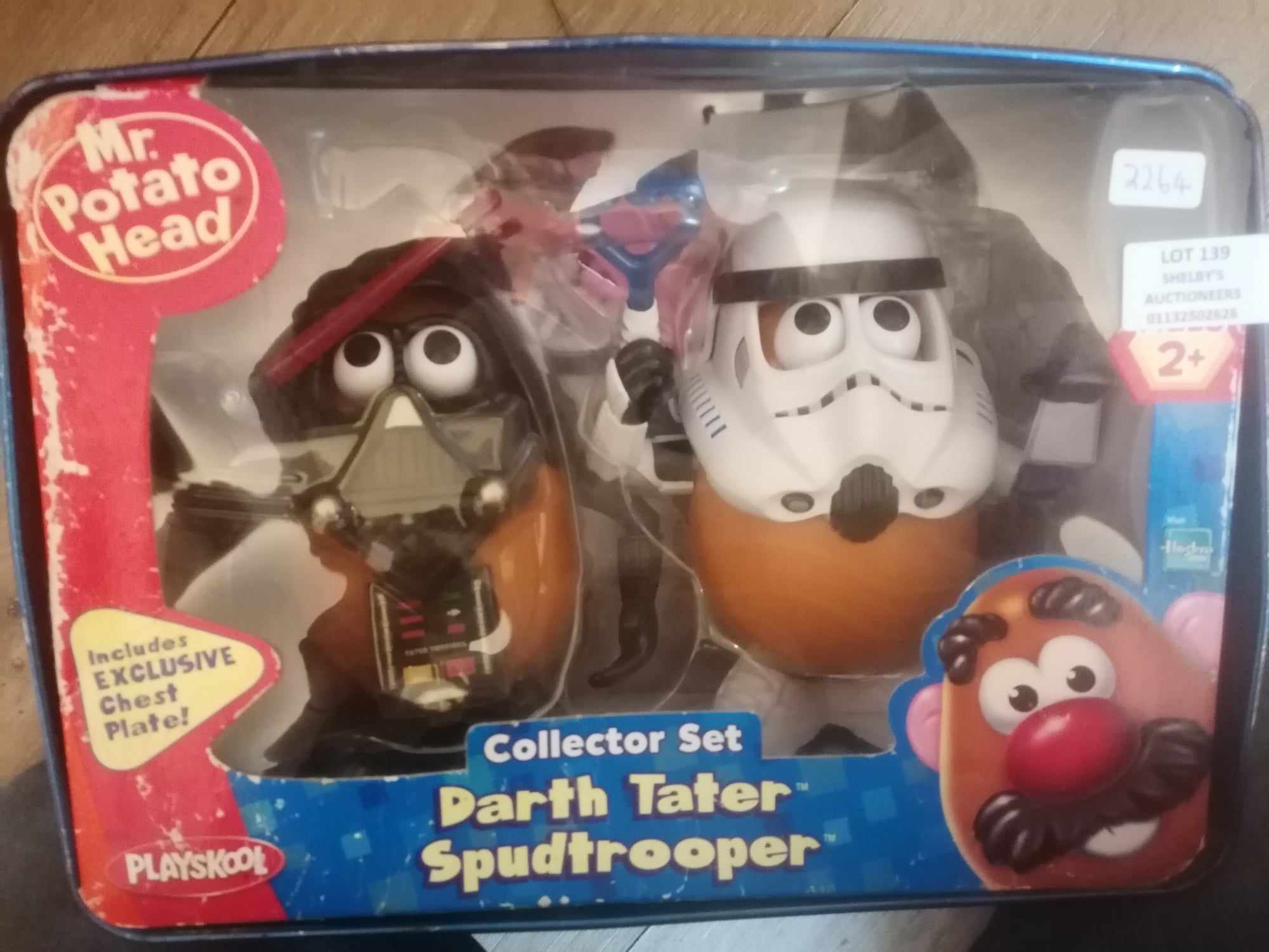 Playskool Hanna Barbera Star Wars Darth Tater and Spud trooper new in box but box tatty. 