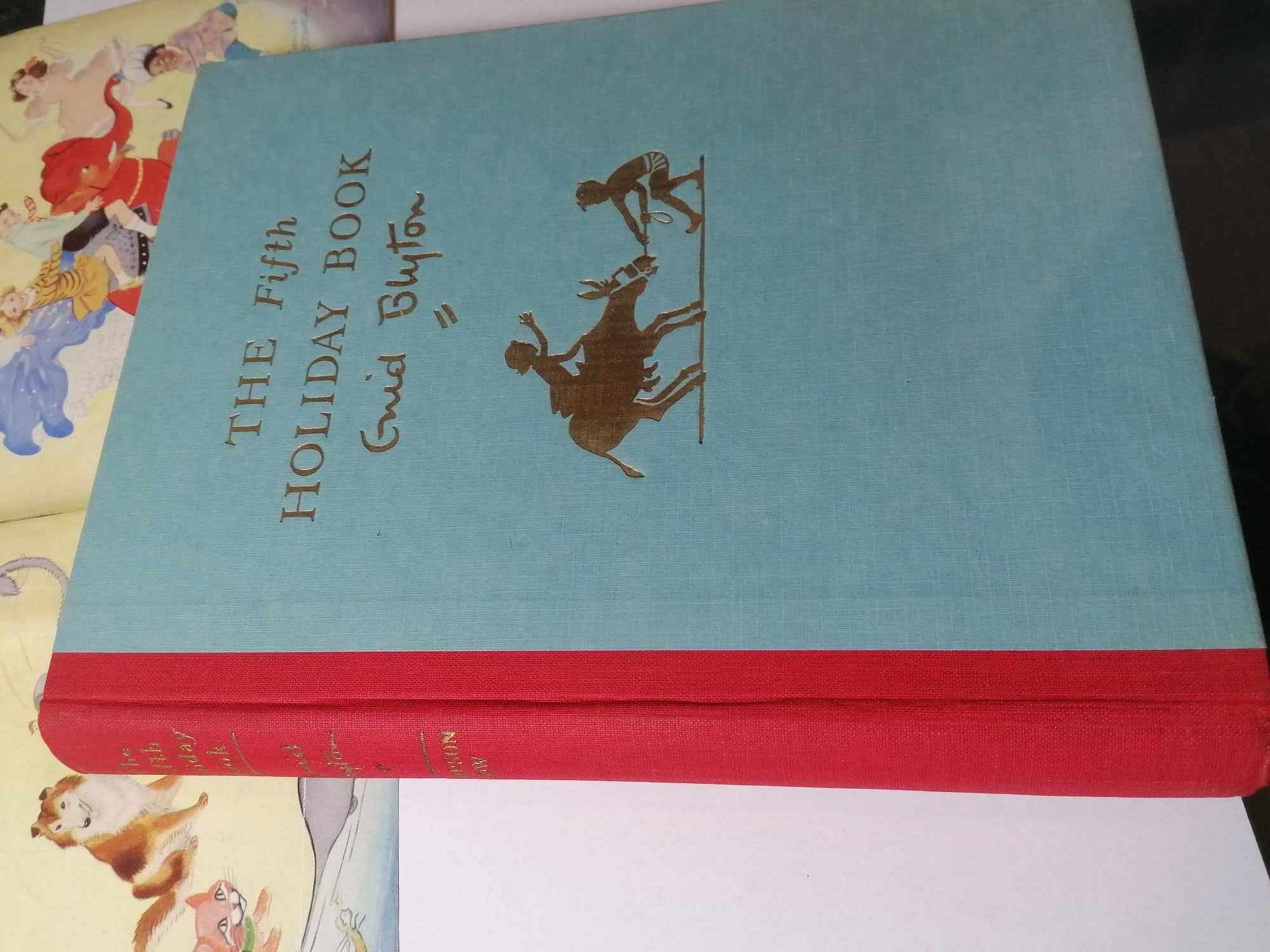 Enid Blyton The Fifth Holiday Book Samson low 1950 Wonderful condition includes dust cover