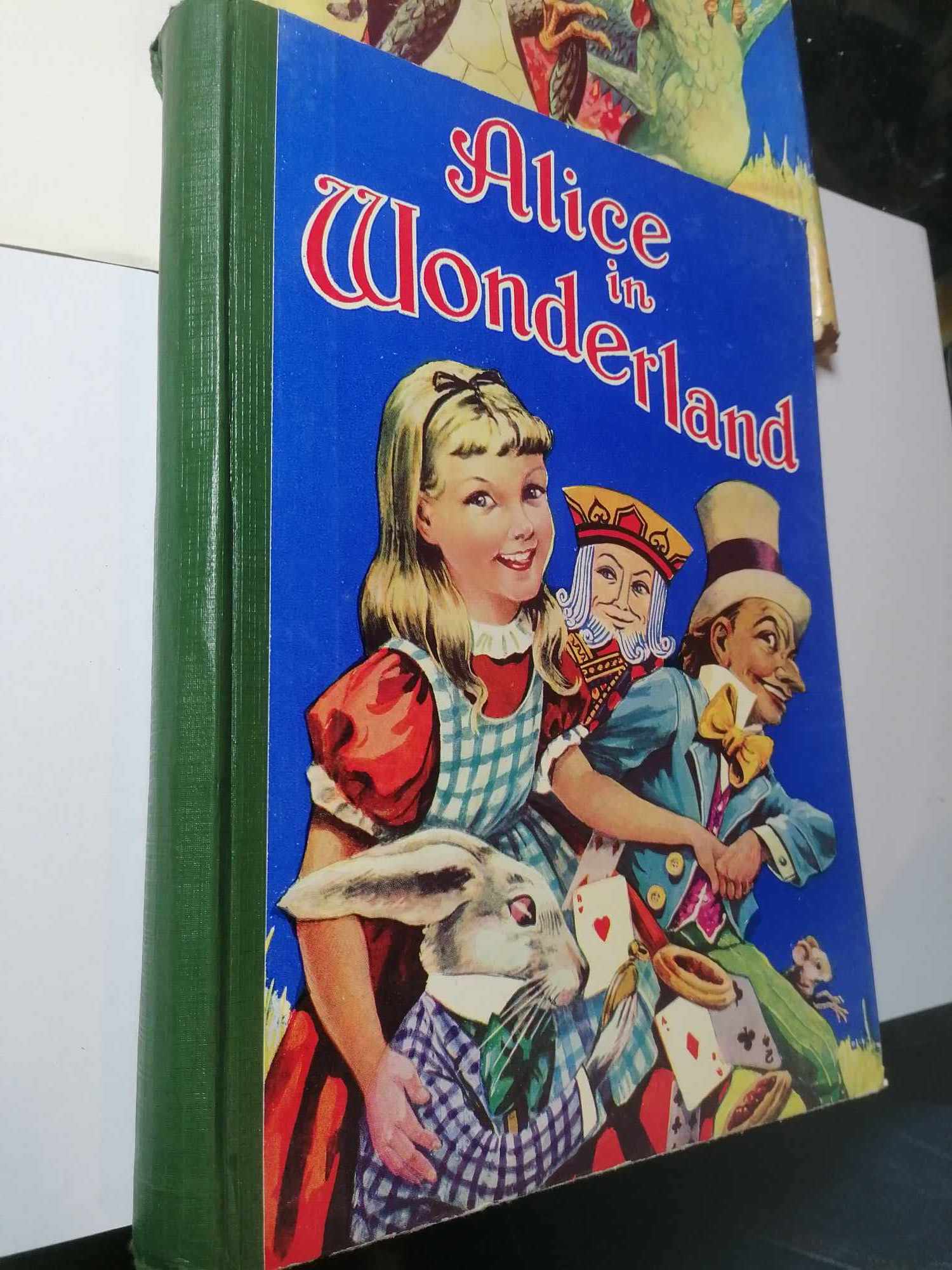1930's Alice in Wonderland by Lewis Carroll Printed by Birn Brothers Limited with dust cover 