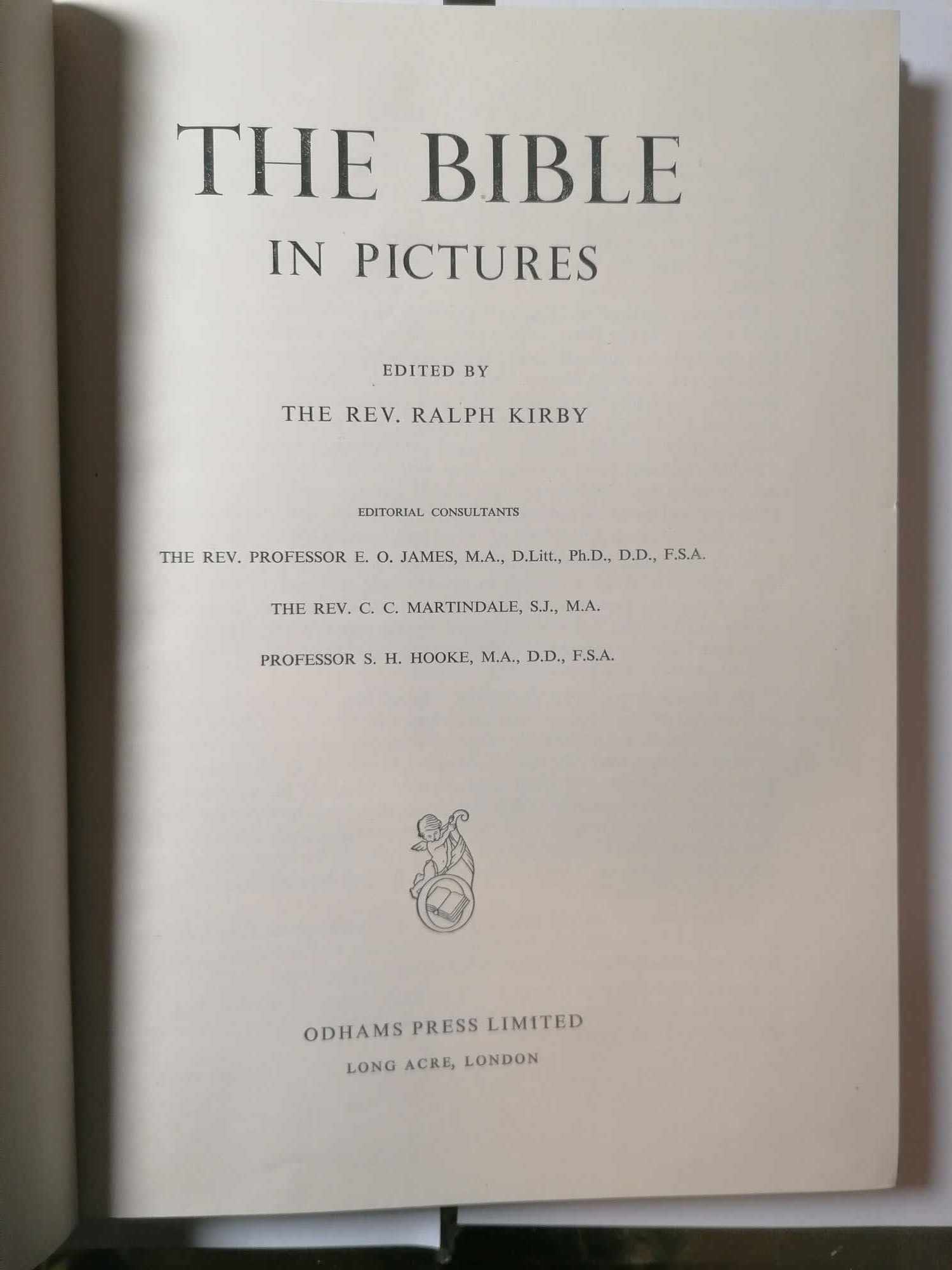 the bible in pictures ralph kirby 1952 in fantastic condition with dust cover