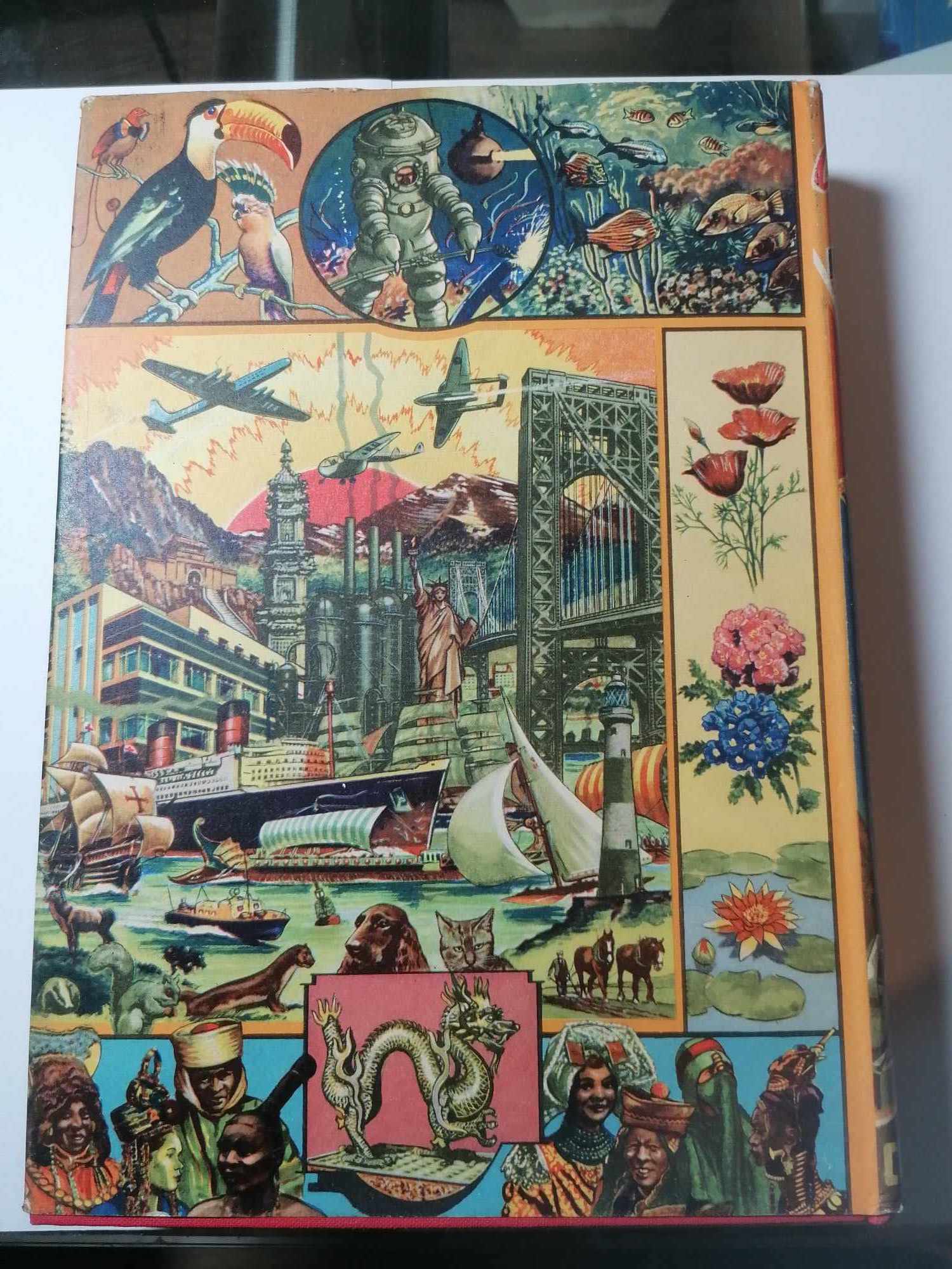1950 children's new illustrated encyclopedia john r crossland with dust cover Excellent condition 