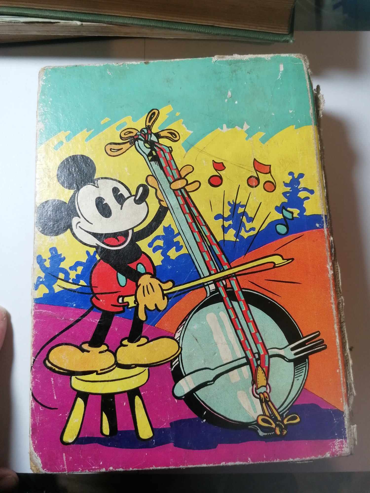 Mickey Mouse 'SO BRACING' Dean & Son 1934 Annual Book Very Rare Vintage Disney