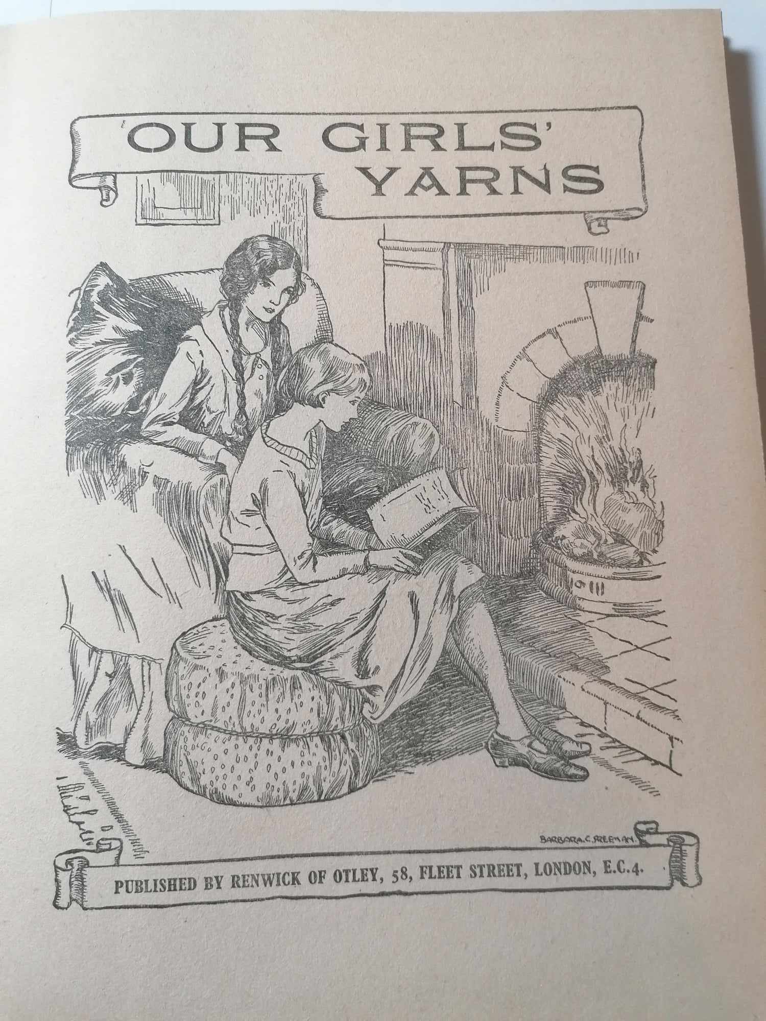 1952 Our Girls Yarns william walker and sons