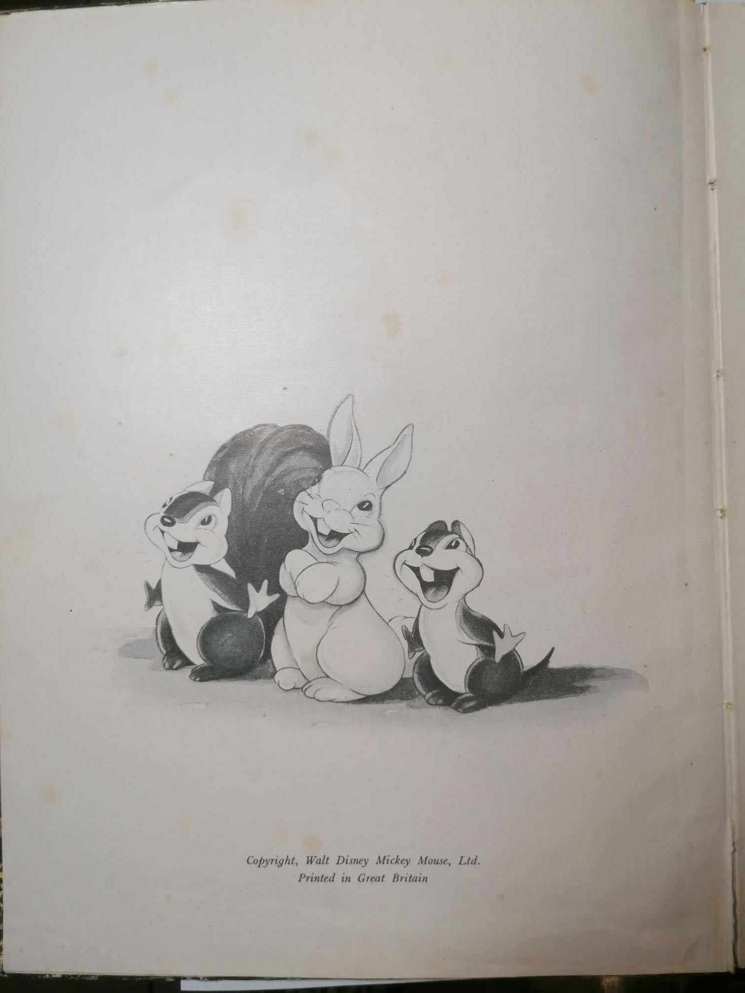 Walt Disney's - Snow White and the Seven Dwarfs Illustrated Book Collins 1949