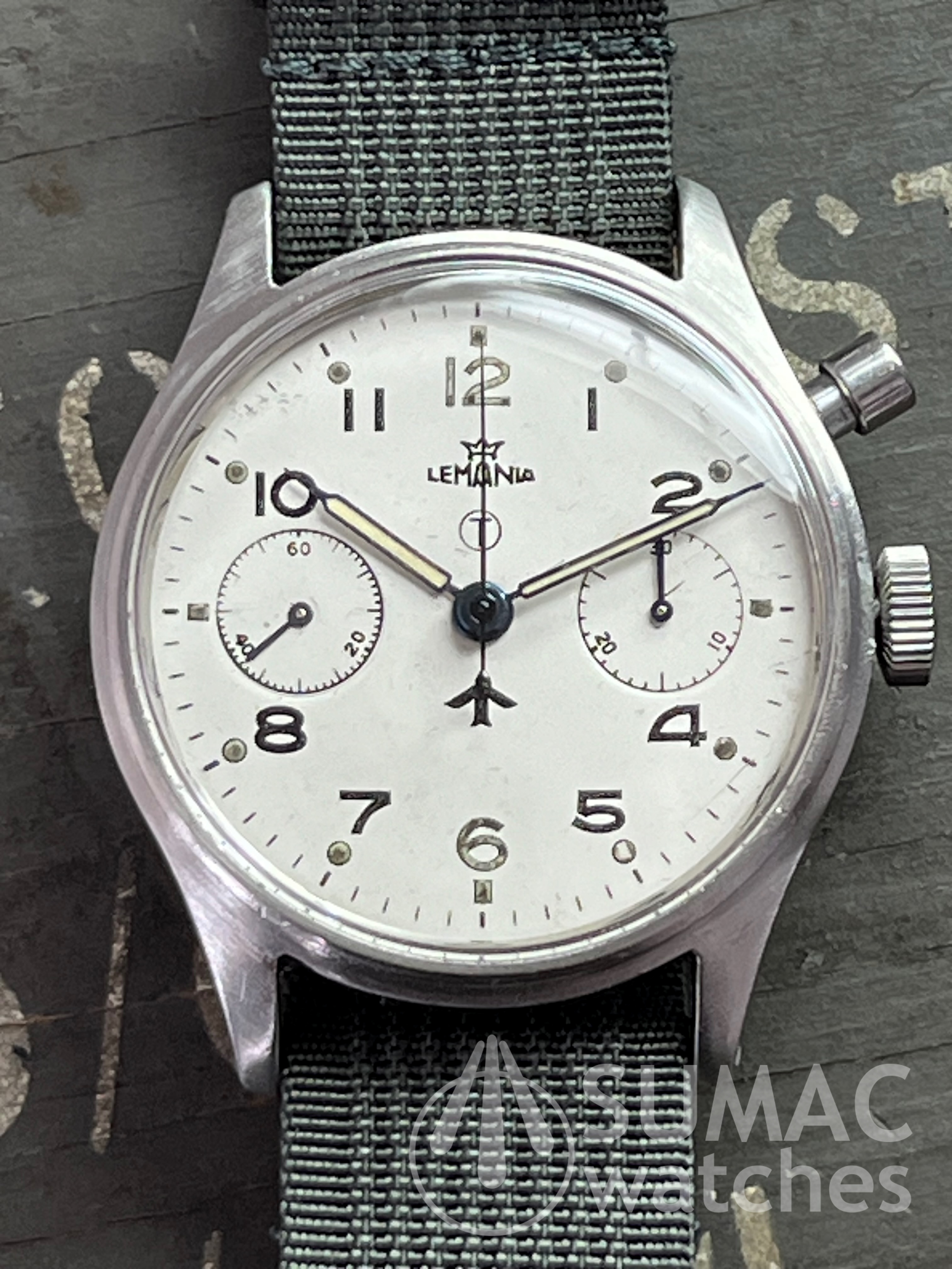 Lemania HS9 monopusher chronograph - cal. 15CHT