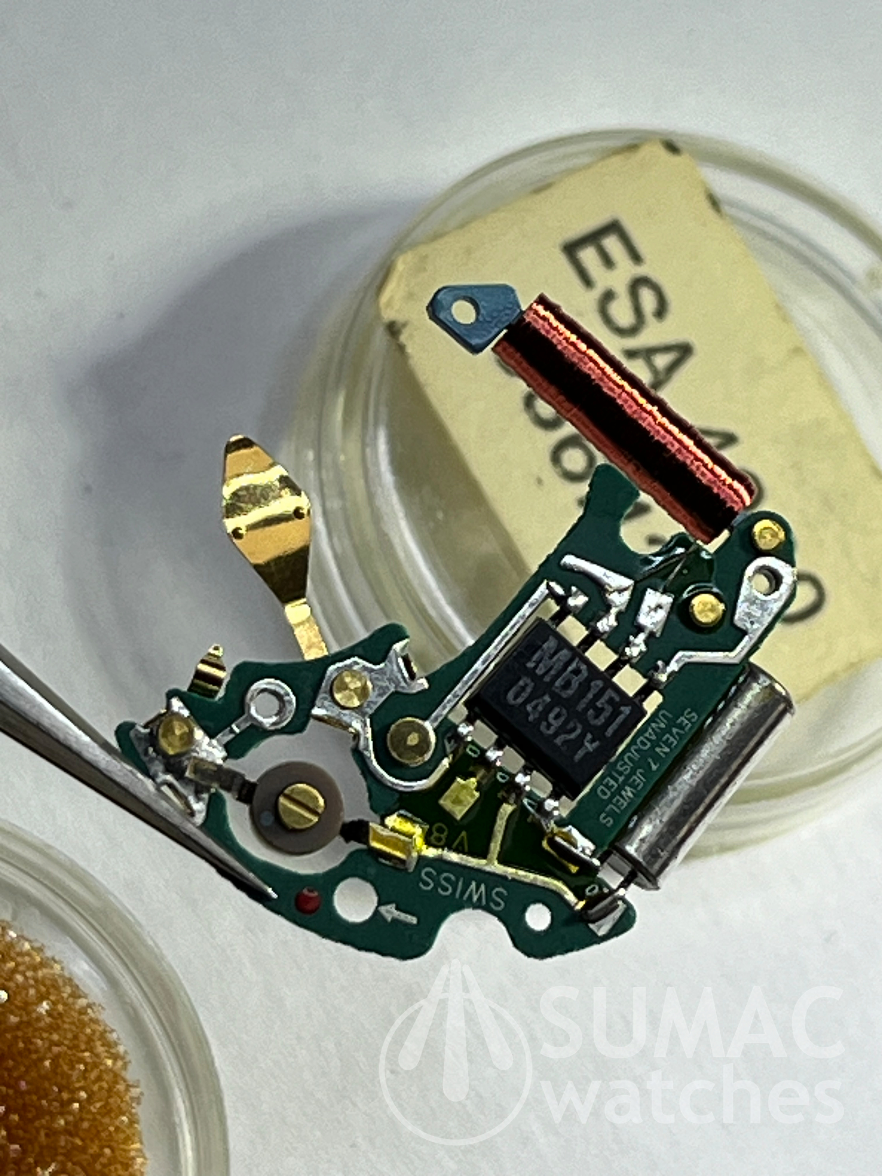 VERY RARE NOS ETA 536.121 circuit board (part 4000)